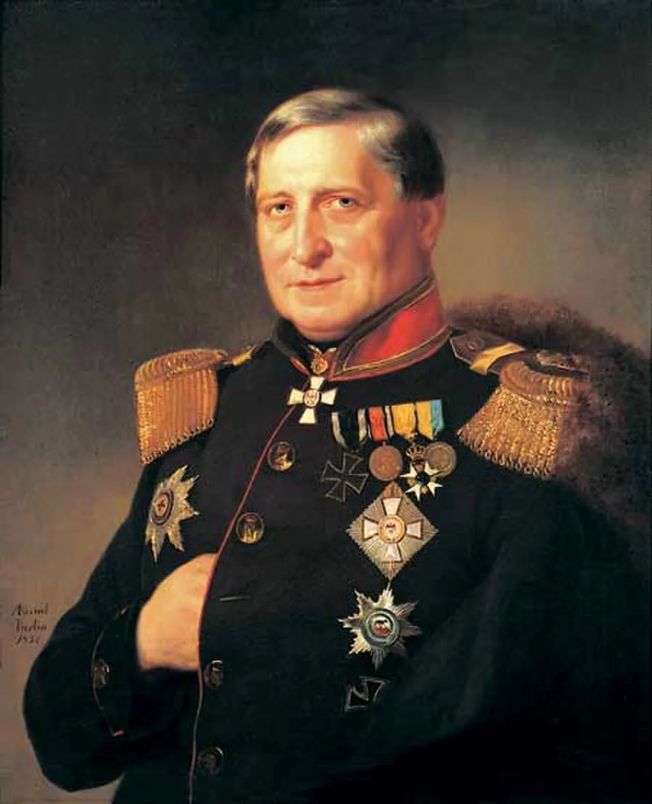 Porträt von Heinrich Schmückert (1790–1862) – Gedenkseite