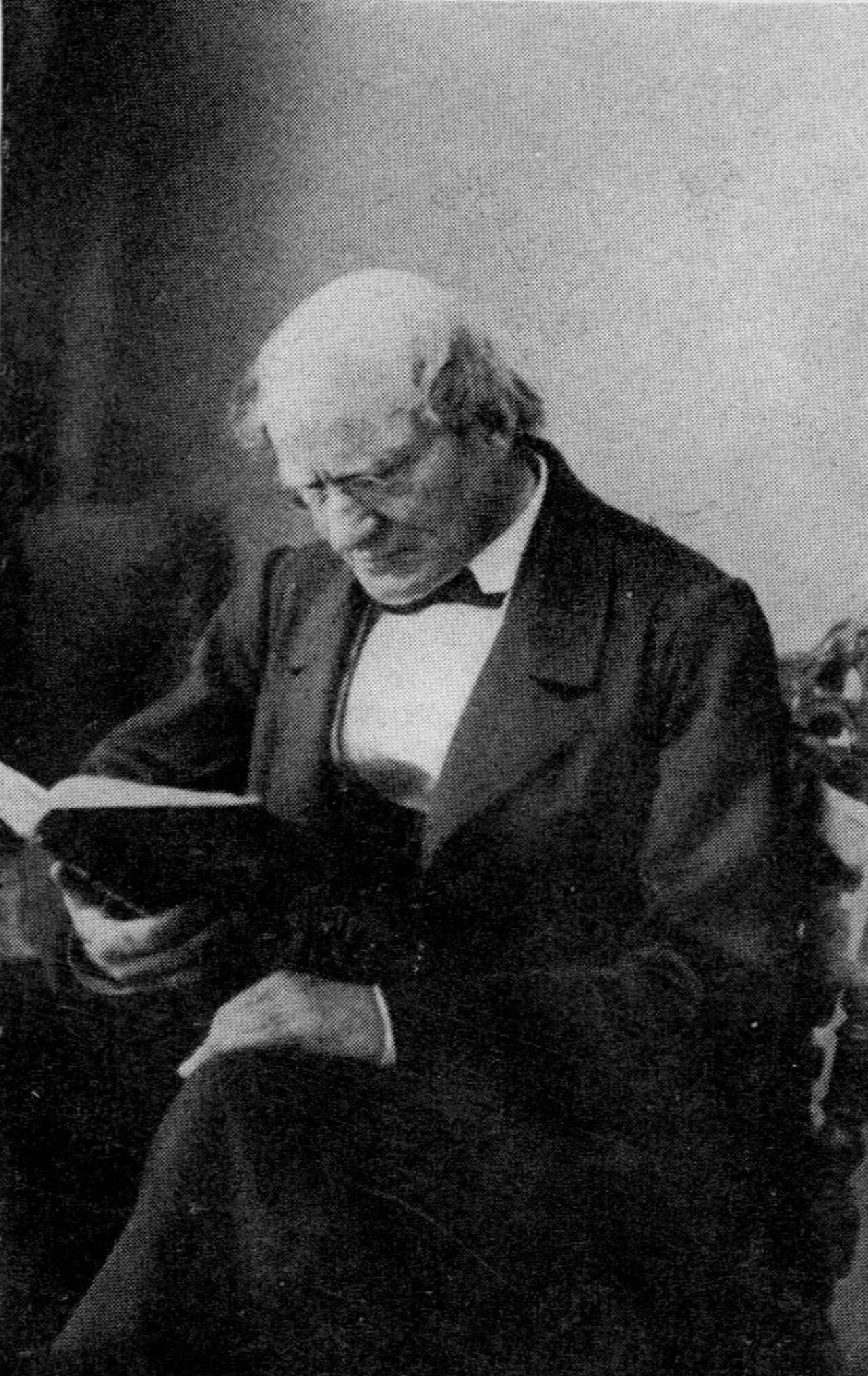 Porträt von Wilhelm Wackernagel (1806–1869) – Gedenkseite