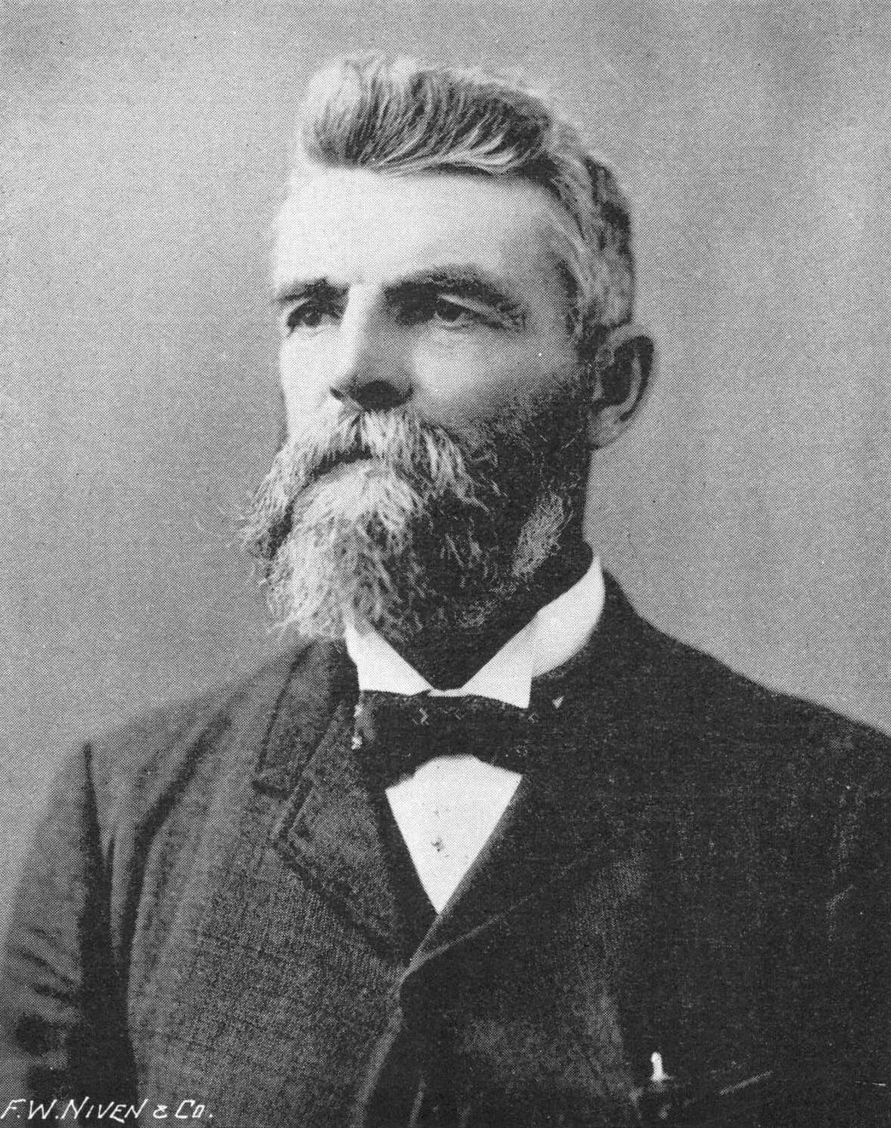 Porträt von Alexander Robert Richardson (1847–1931) – Gedenkseite