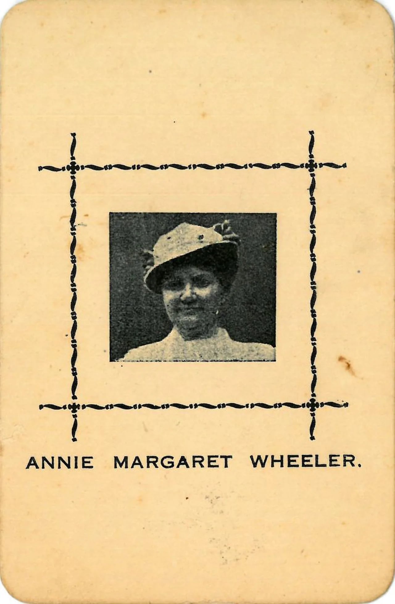 Porträt von Annie Margaret Wheeler (1867–1950) – Gedenkseite