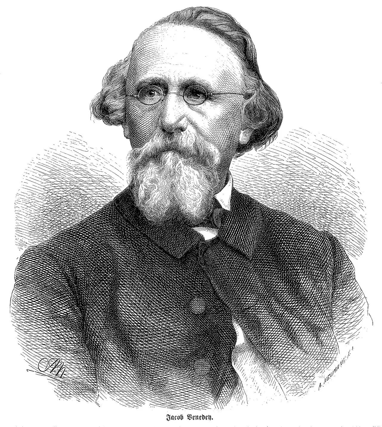 Porträt von Jacob Venedey (1805–1871) – Gedenkseite
