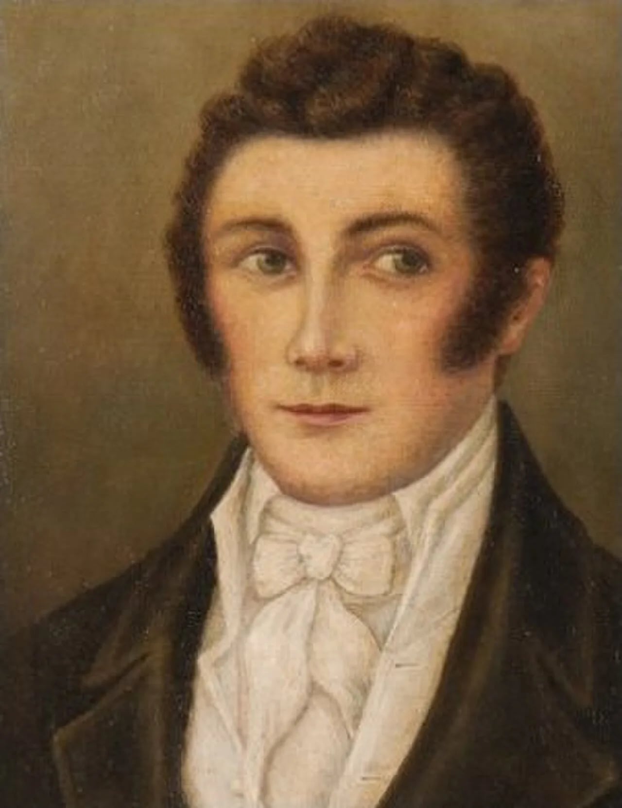 Porträt von Luis Vernet (1791–1871) – Gedenkseite