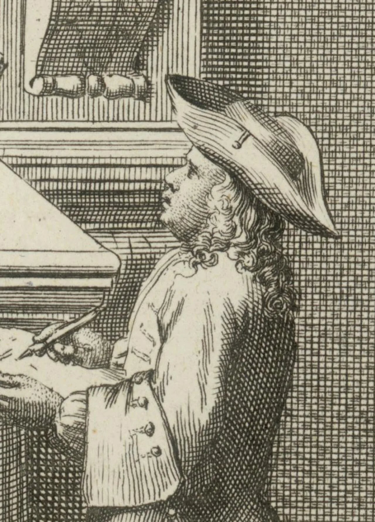 Porträt von Gerrit van Giessen (1692–1750) – Gedenkseite