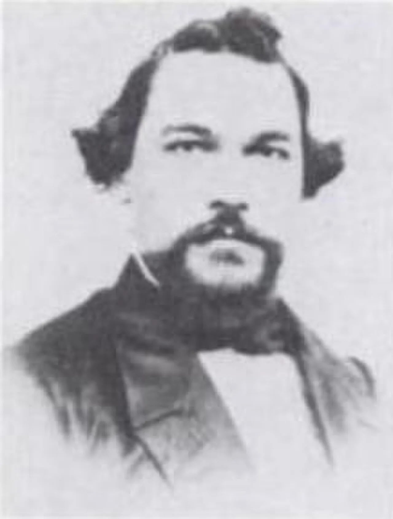 Porträt von Charles P. Clever (1830–1874) – Gedenkseite