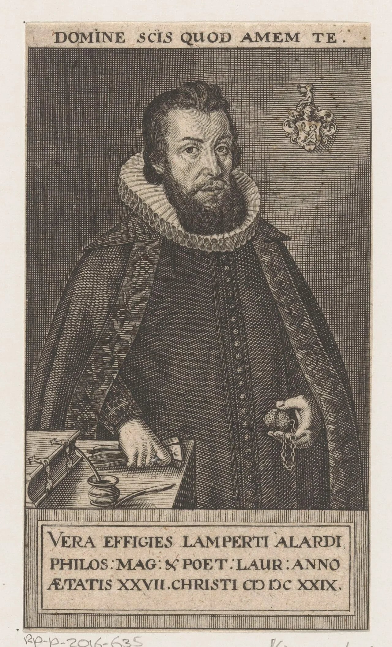 Porträt von Lambert Alard (1602–1672) – Gedenkseite