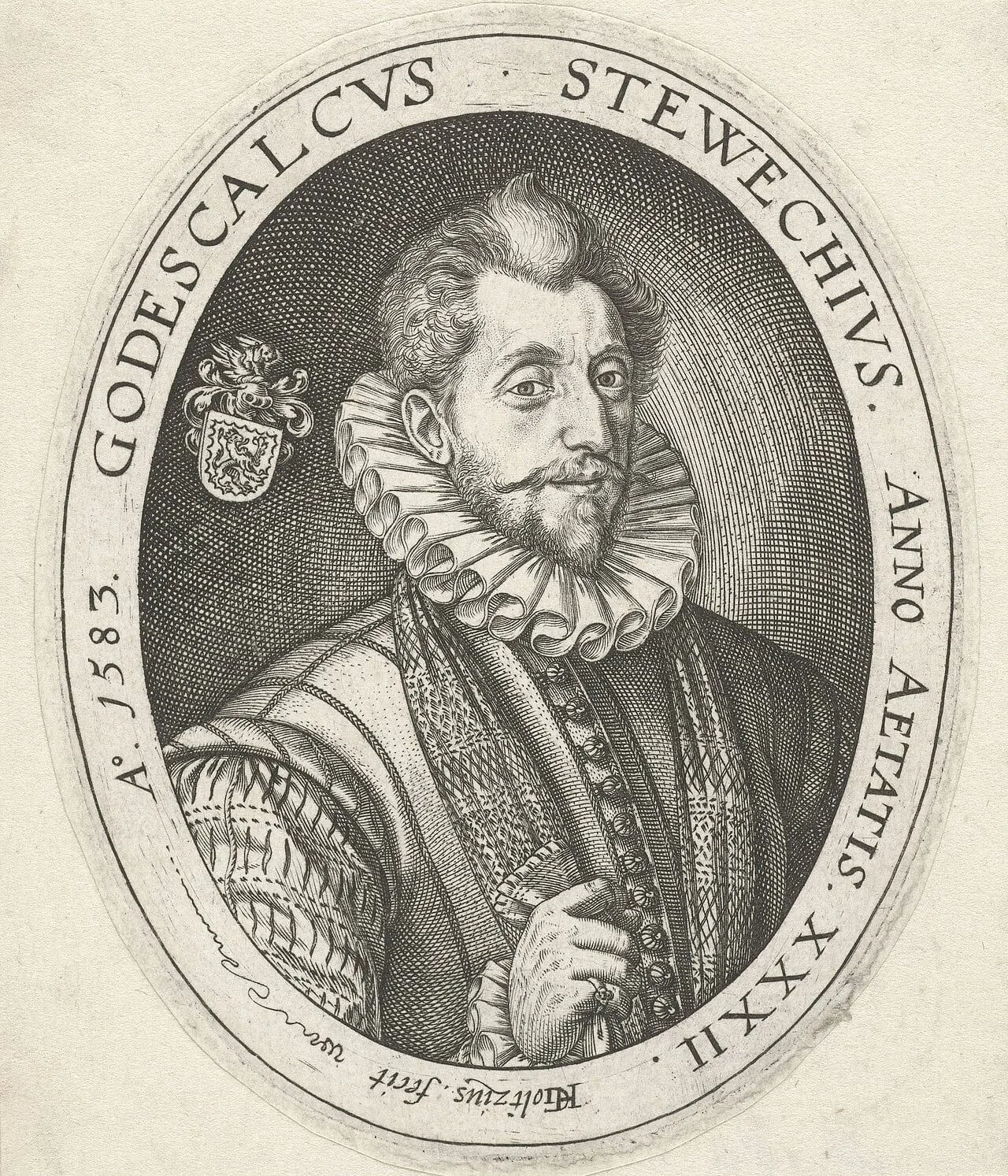 Portrait of Gottschalk Stewech (1551–1586) – memorial page