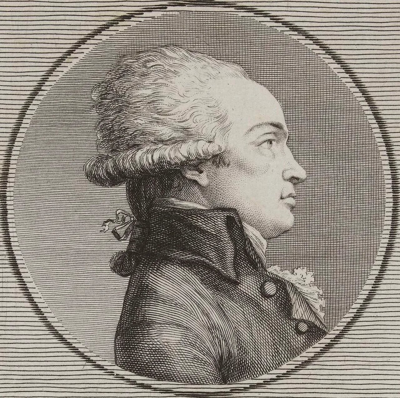 Porträt von Blaise Thérèse Sentetz (1753–1840) – Gedenkseite
