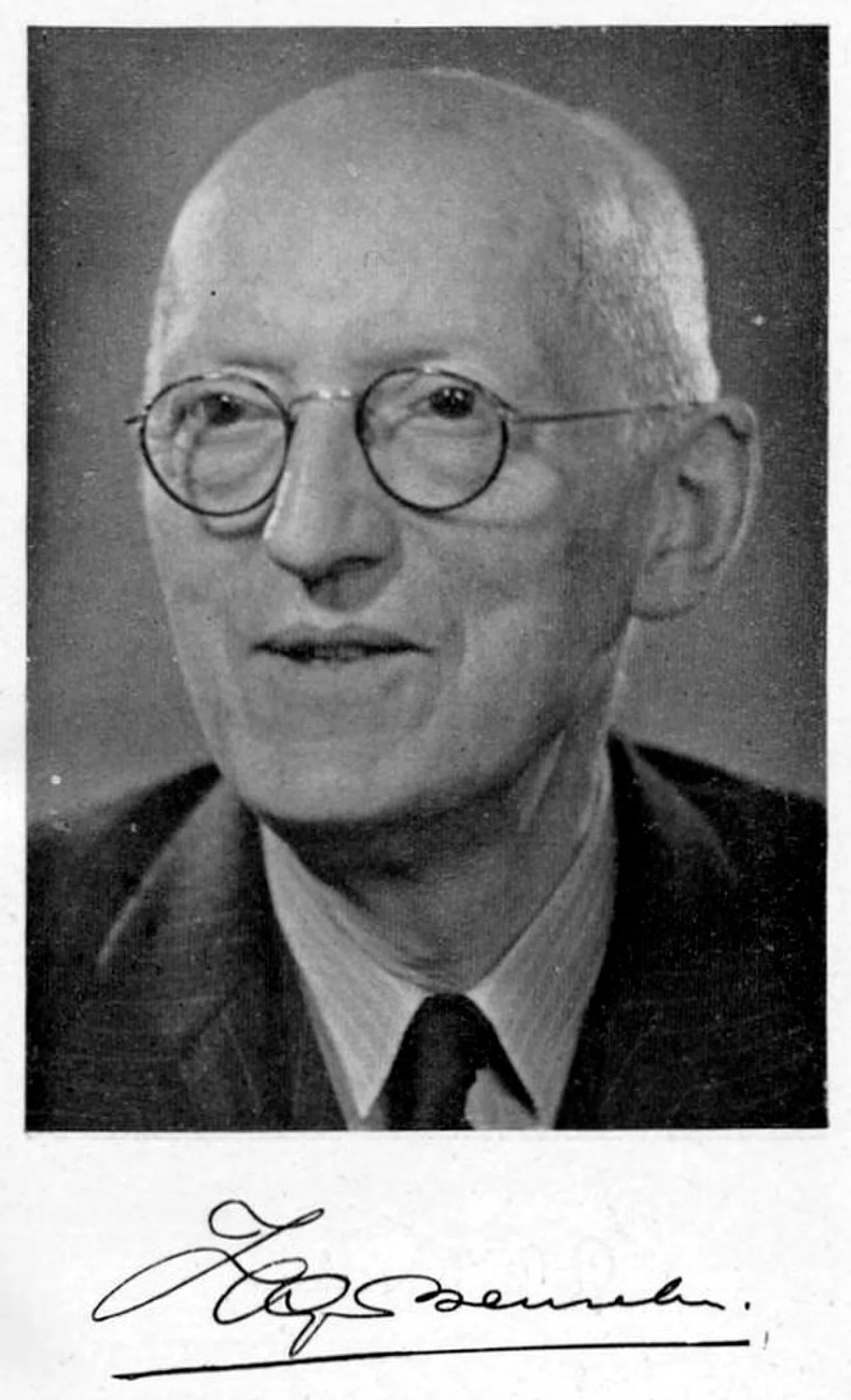 Porträt von H.G. van Beusekom (1893–1976) – Gedenkseite