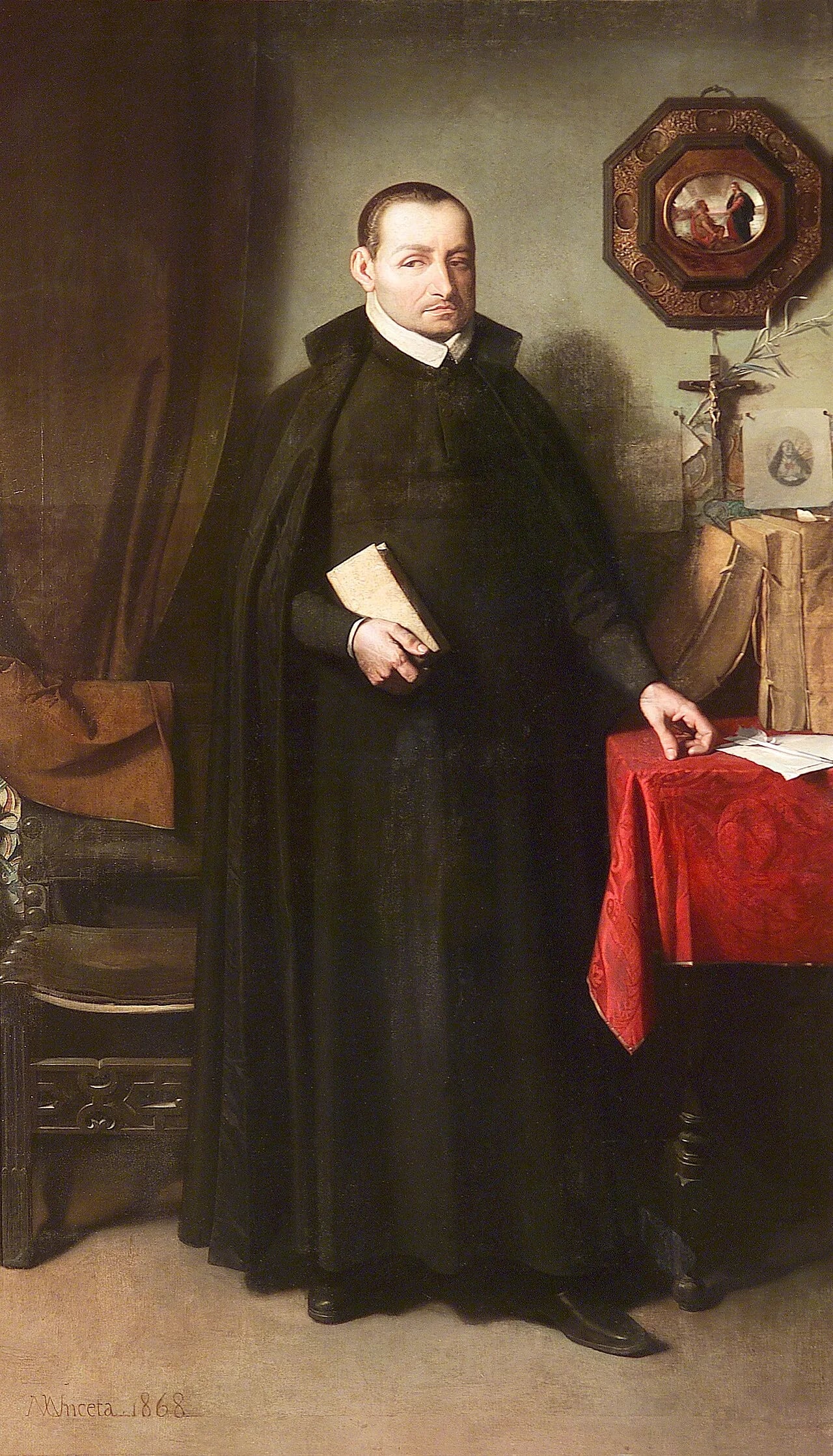 Porträt von Bartolomé Leonardo de Argensola (1562–1631) – Gedenkseite