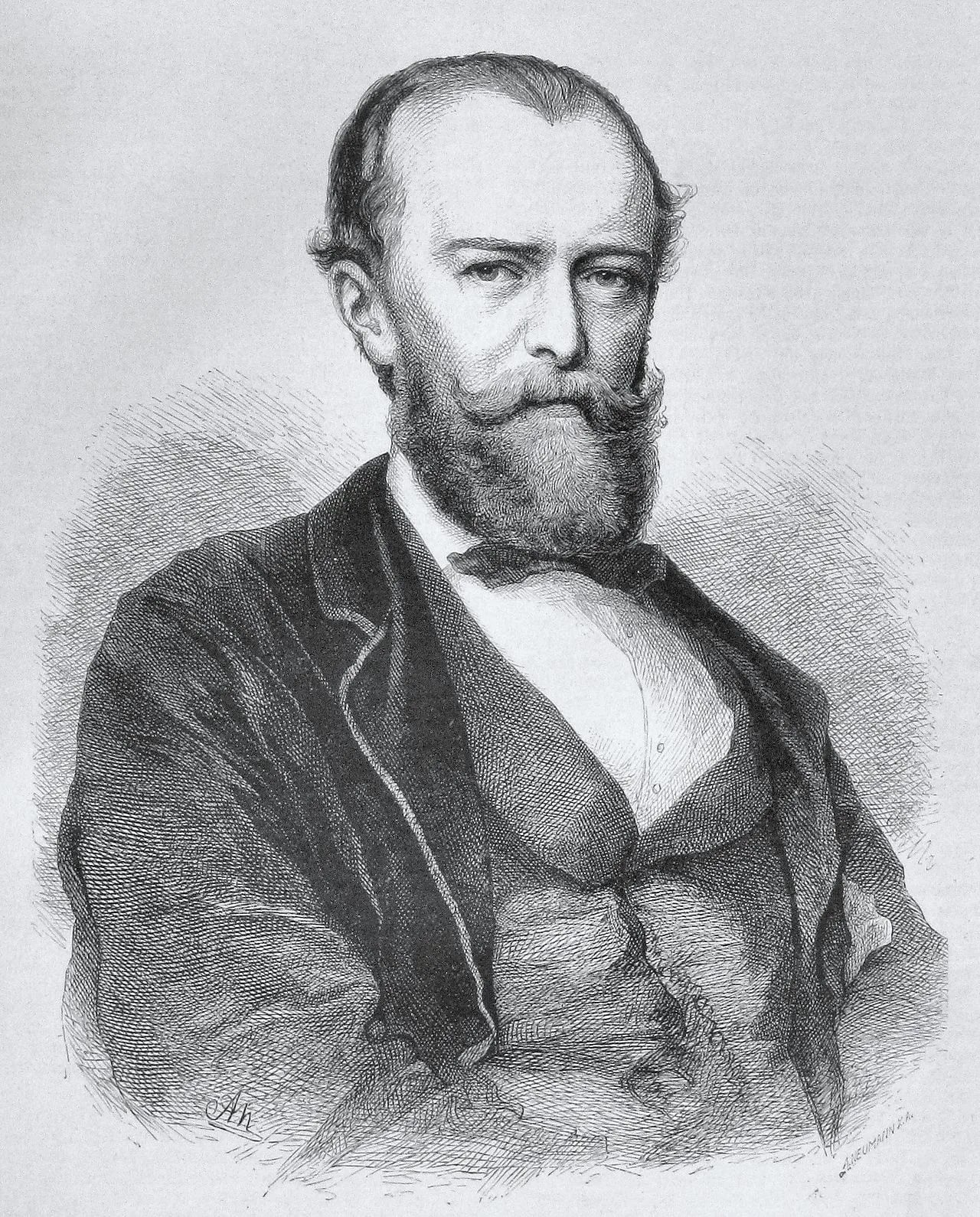 Portrait of Julius Wolff (1834–1910) – memorial page