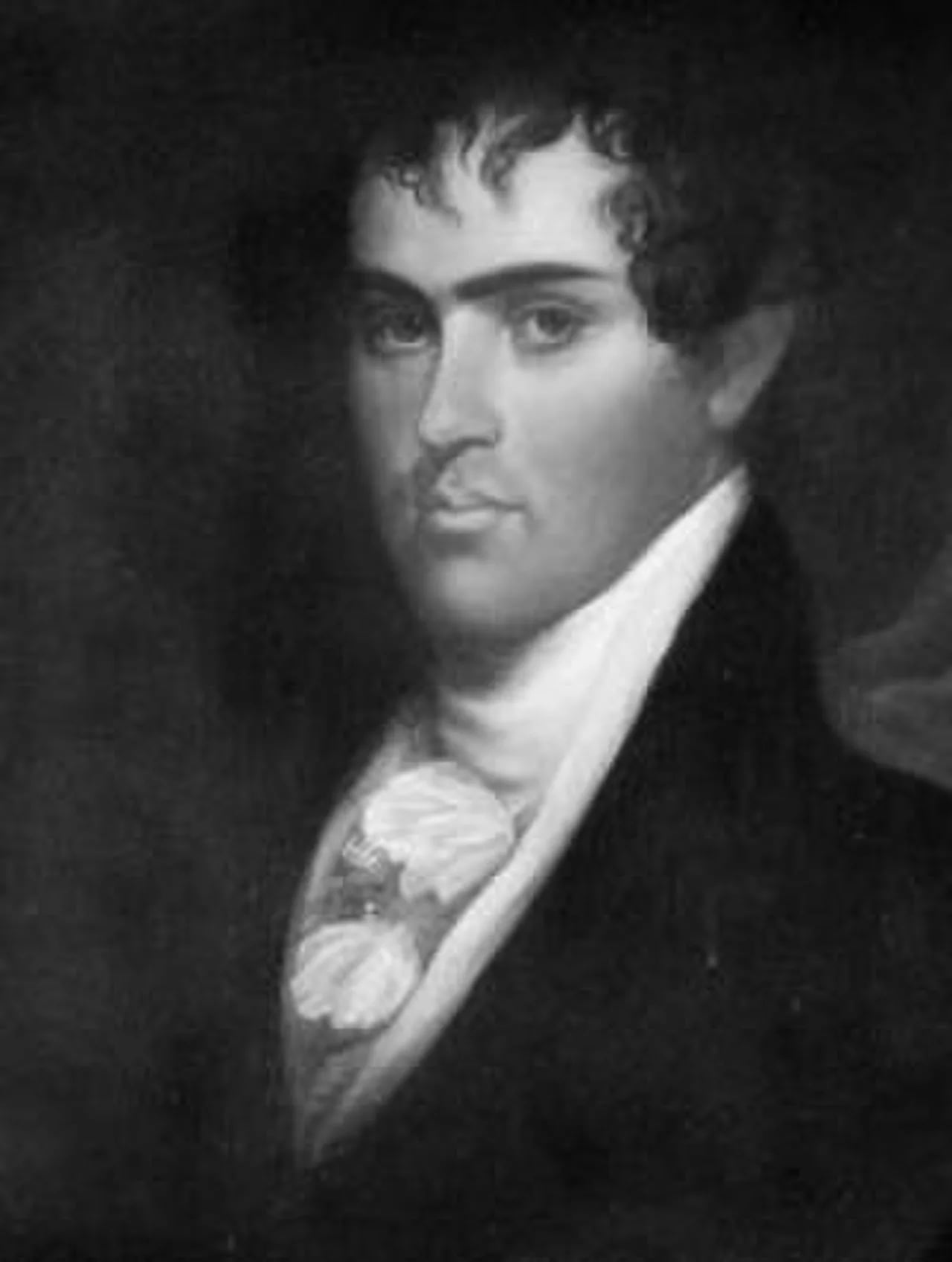 Porträt von Robert Crittenden (1797–1834) – Gedenkseite