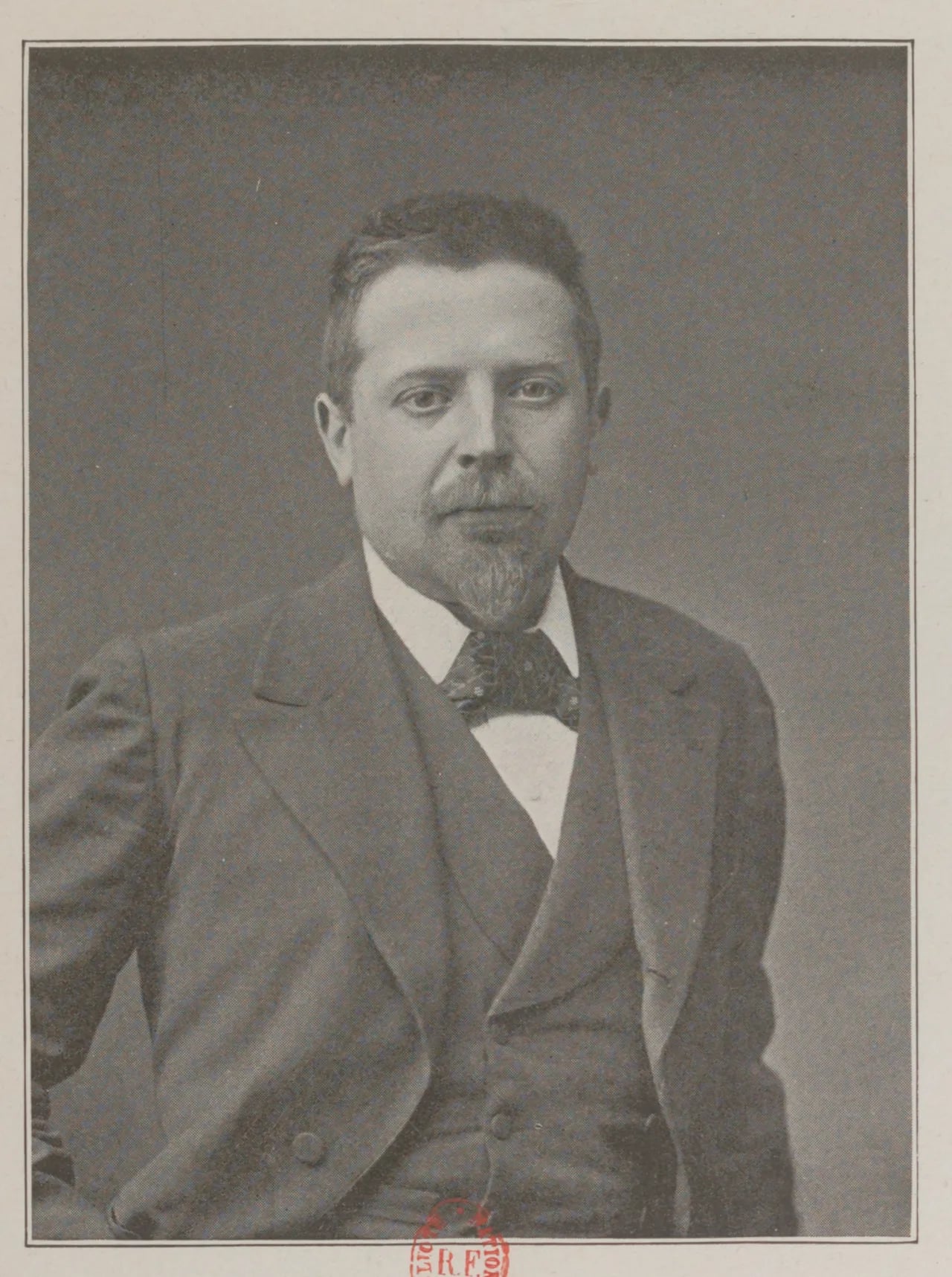 Porträt von Leon Henri Ruffe (1864–1951) – Gedenkseite