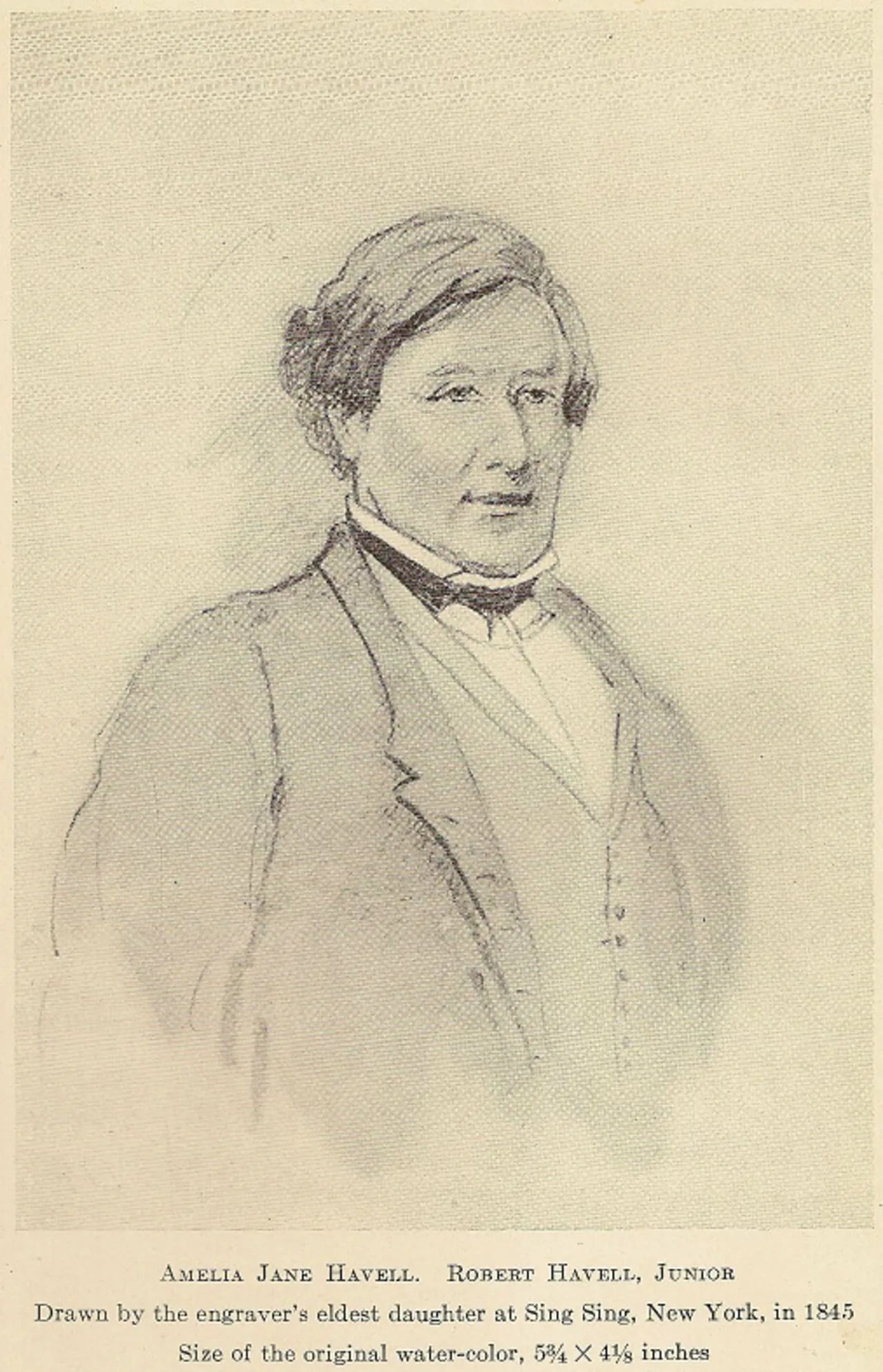 Porträt von Robert Havell der Jüngere (1793–1878) – Gedenkseite