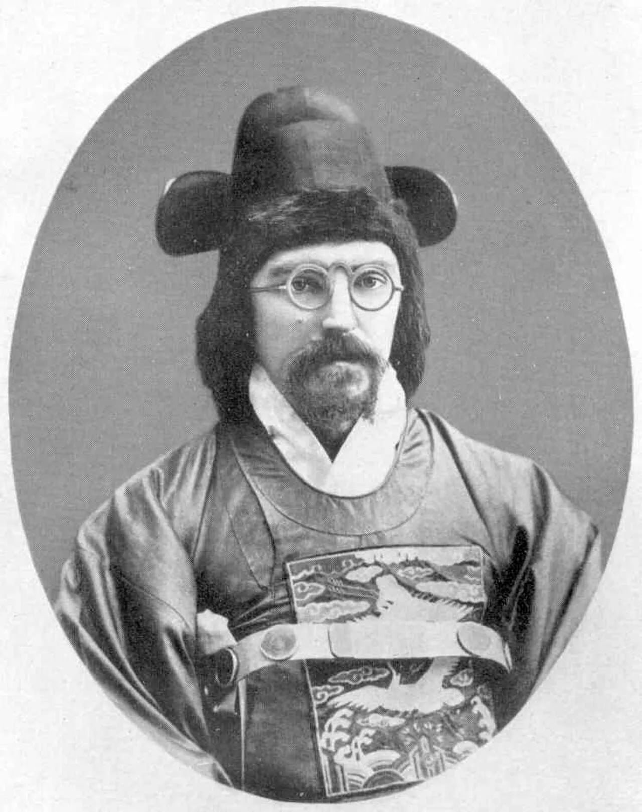Porträt von Paul Georg von Möllendorff (1847–1901) – Gedenkseite
