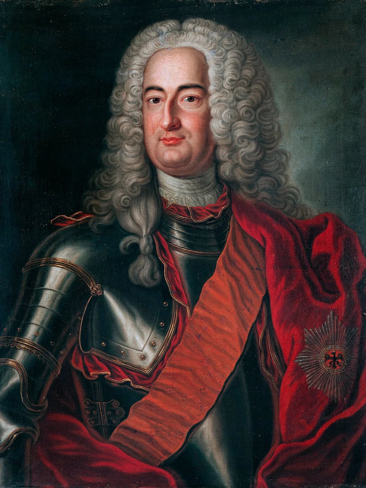 Porträt von Albrecht Wolfgang (1699–1748) – Gedenkseite