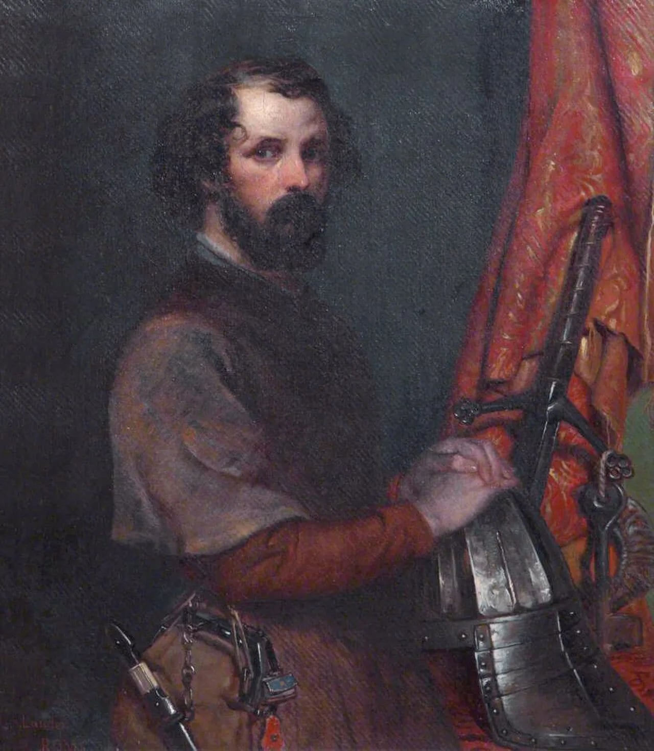 Porträt von Robert Scott Lauder (1803–1869) – Gedenkseite