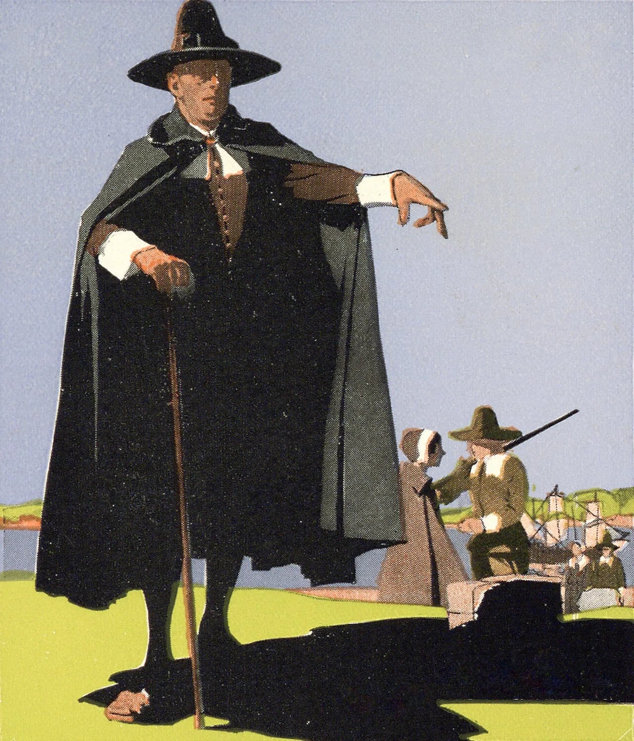 Porträt von Robert Treat (1622–1710) – Gedenkseite