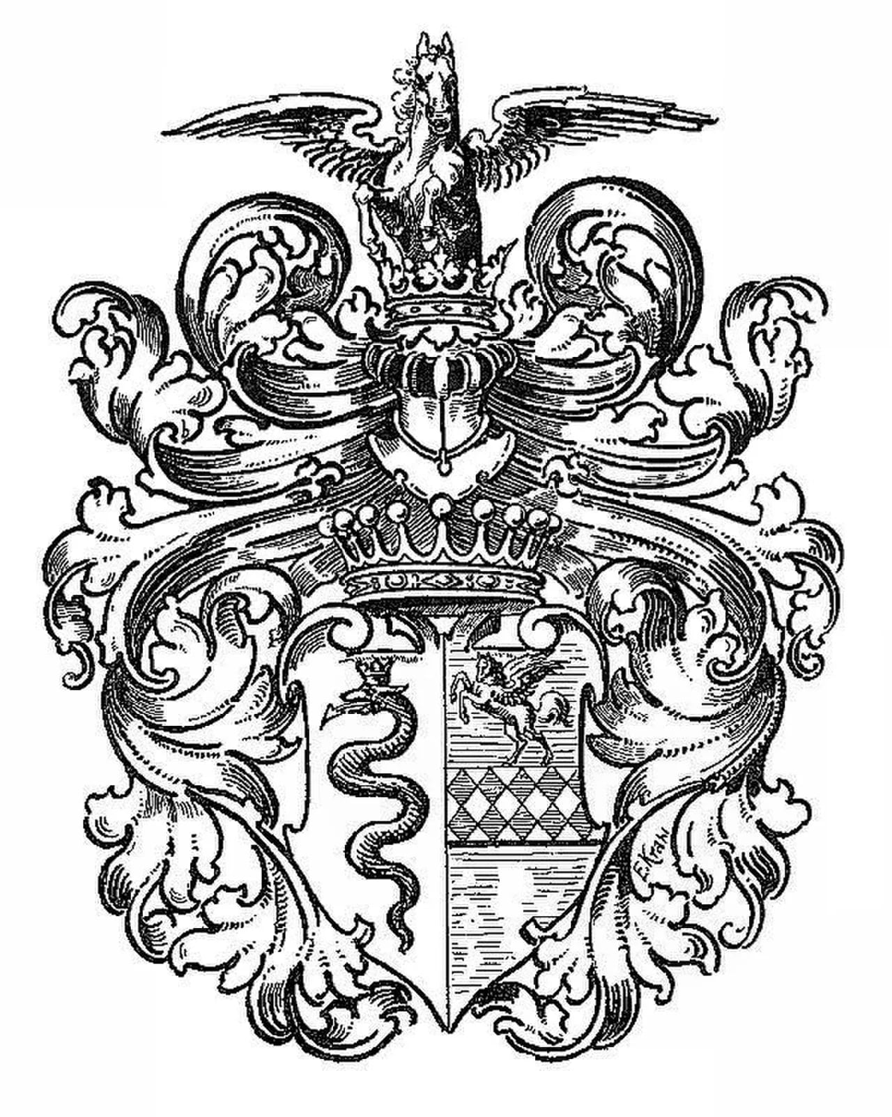 Porträt von Gabriel Serényi (1817–1868) – Gedenkseite