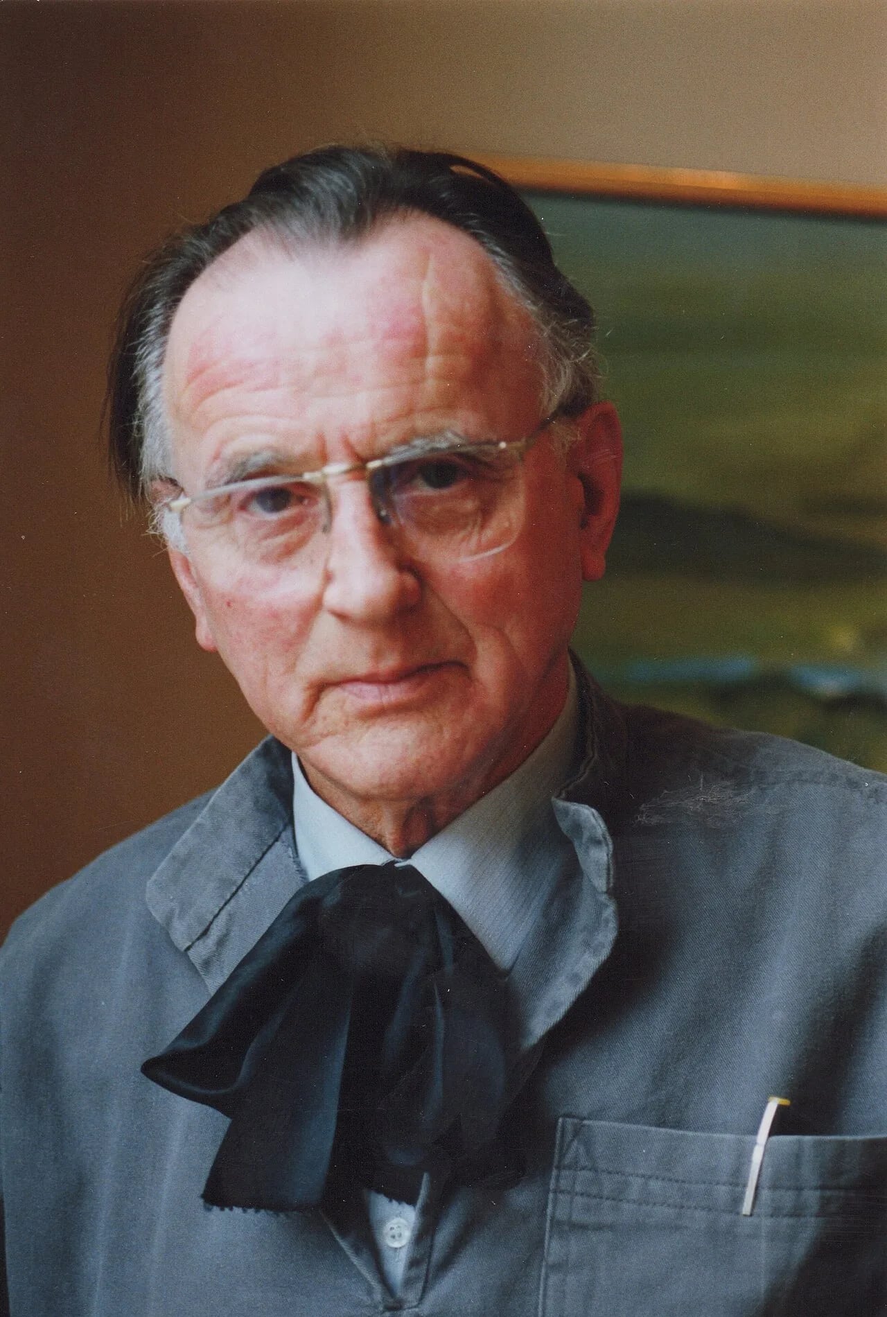 Portrait of Wim van Hooff (1918–2002) – memorial page