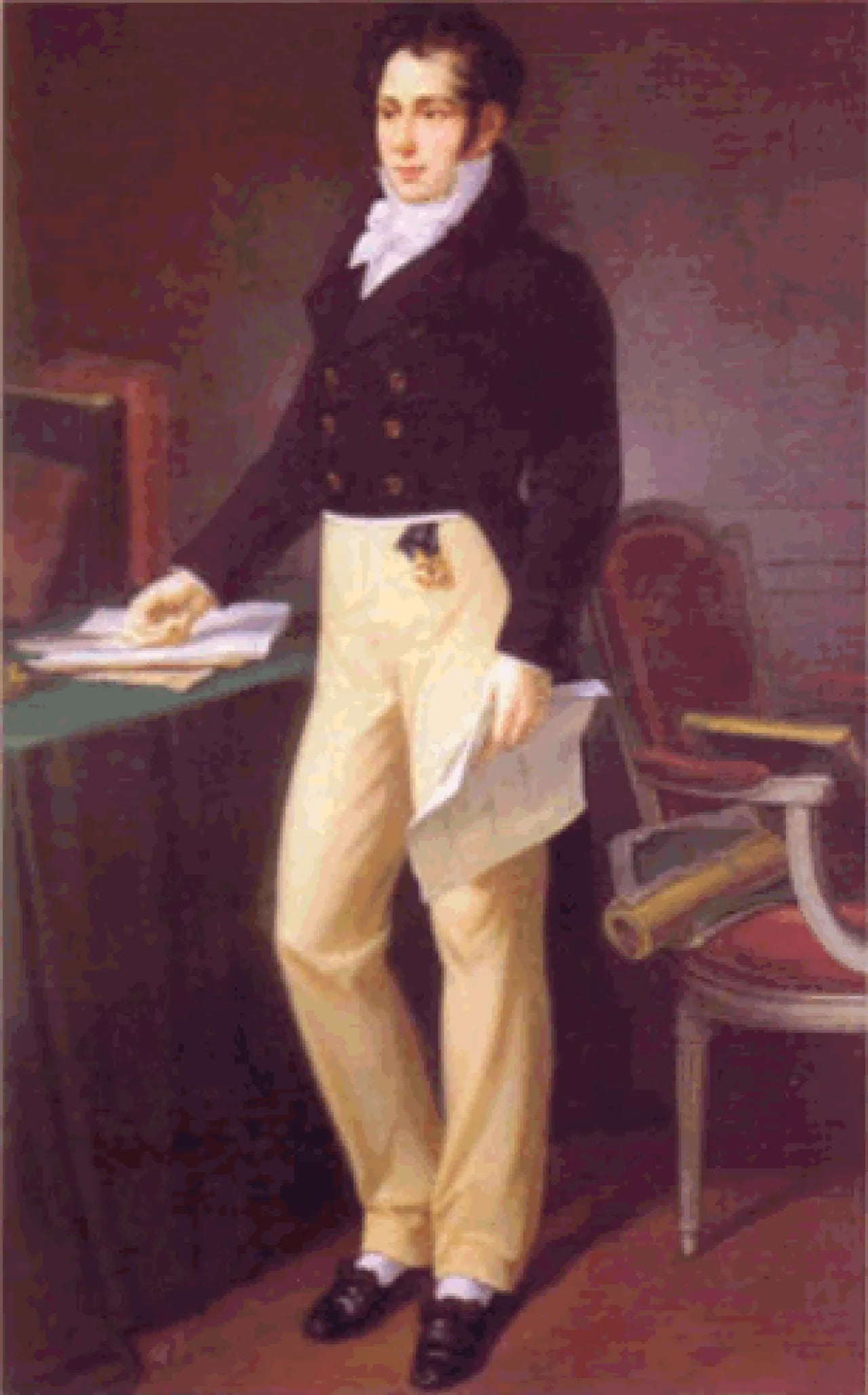 Portrait of Roch-Ambroise Auguste Bébian (1789–1839) – memorial page