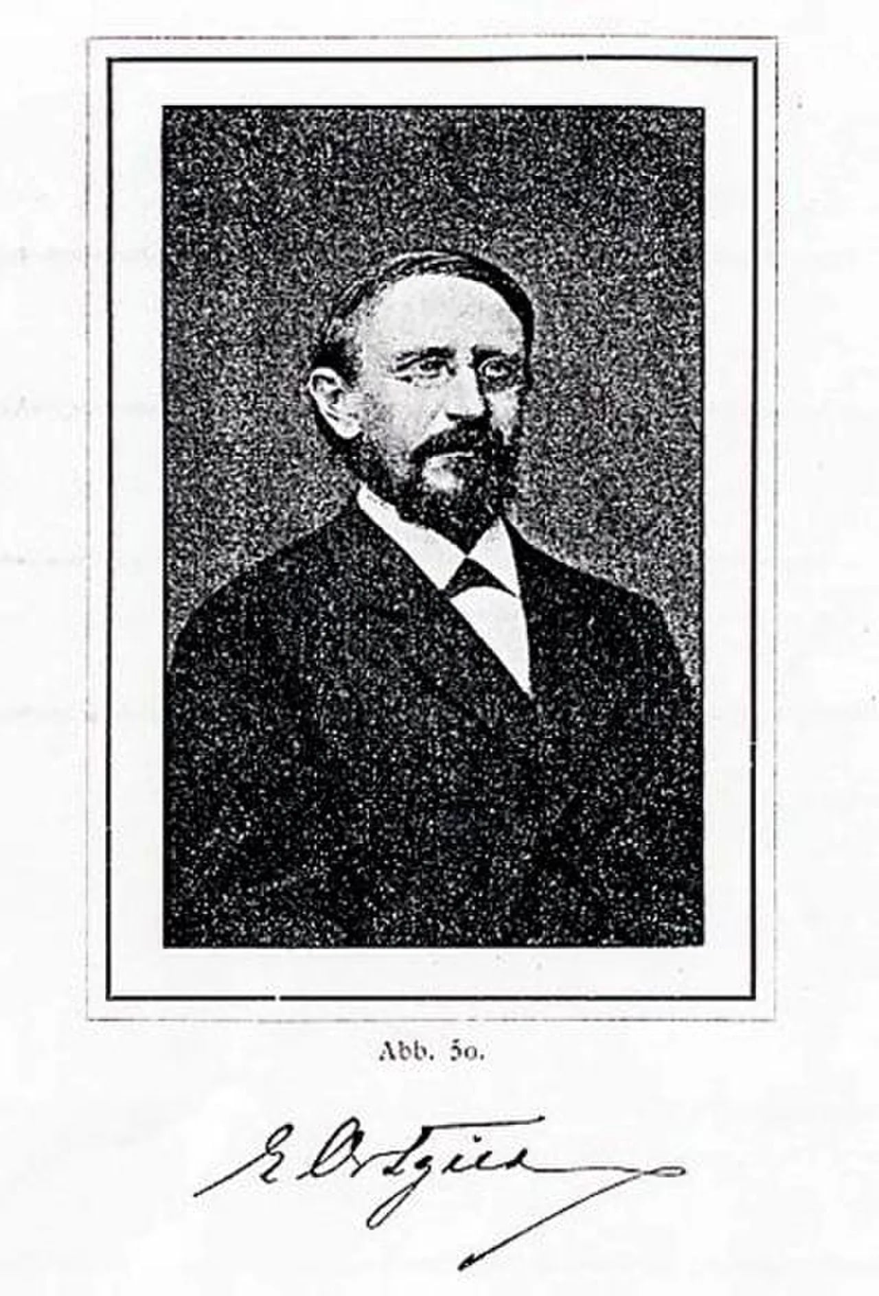 Porträt von Karl Eduard Ortgies (1829–1916) – Gedenkseite