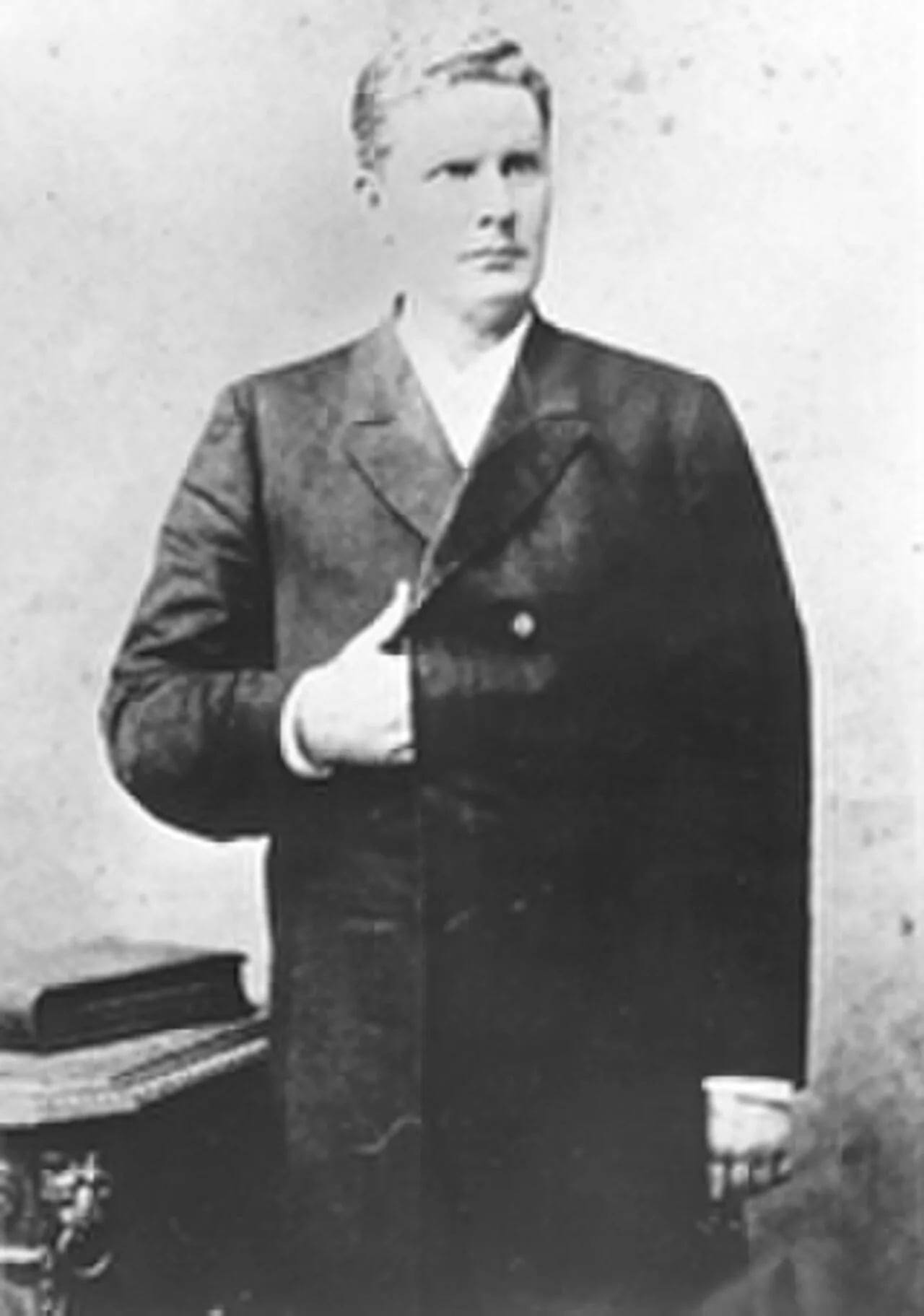 Portrait of Charles W. Jones (1834–1897) – memorial page