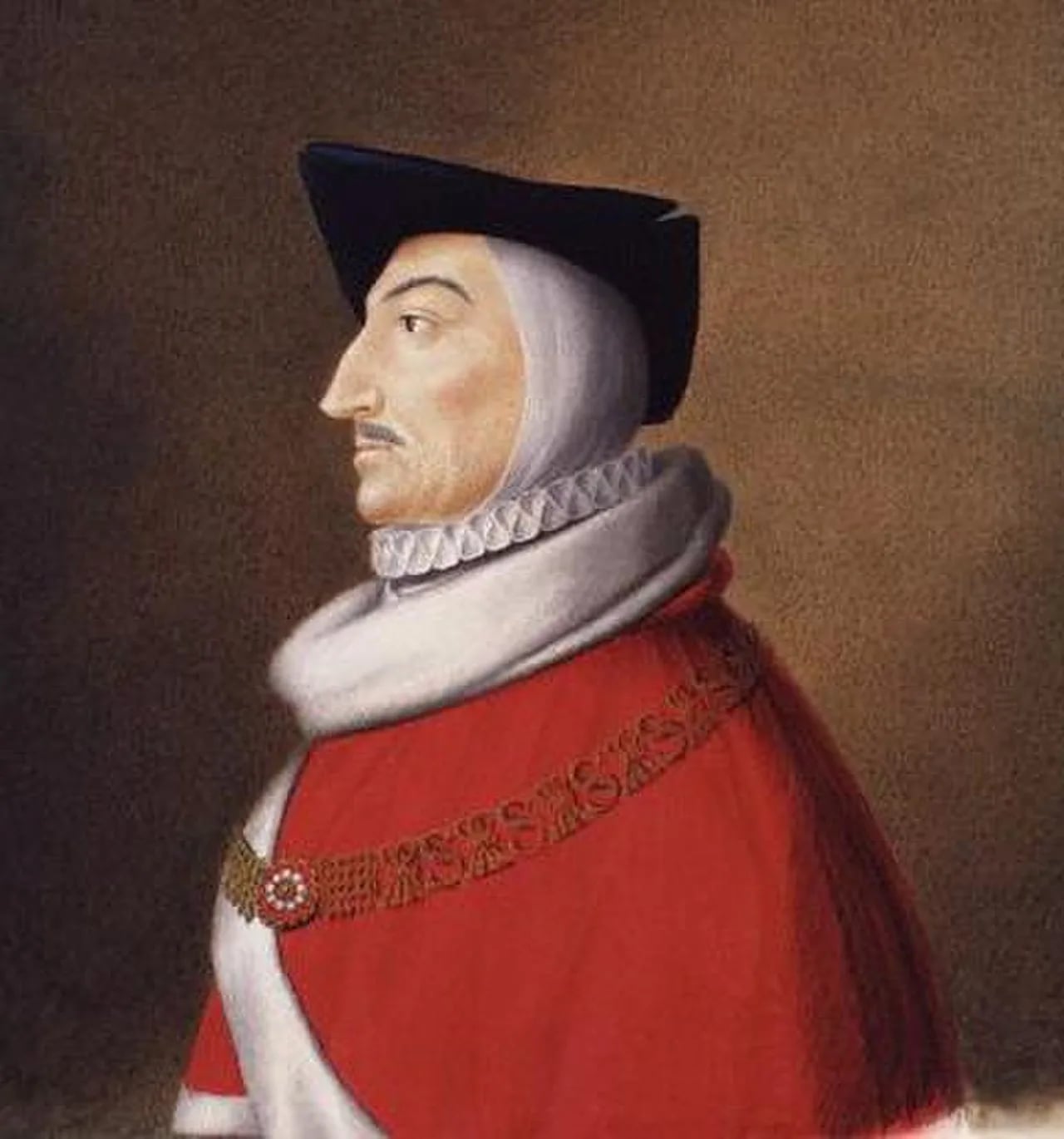 Porträt von Roger Manwood (1525–1593) – Gedenkseite