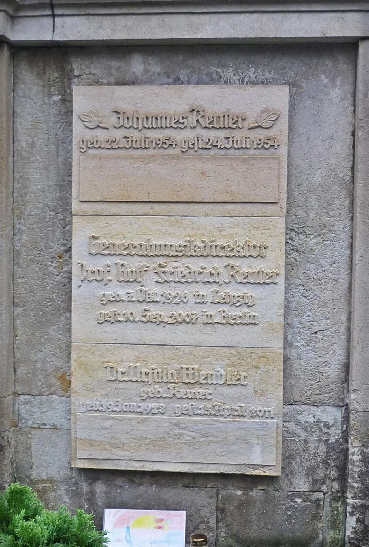 Porträt von Rolf Reuter (1926–2007) – Gedenkseite