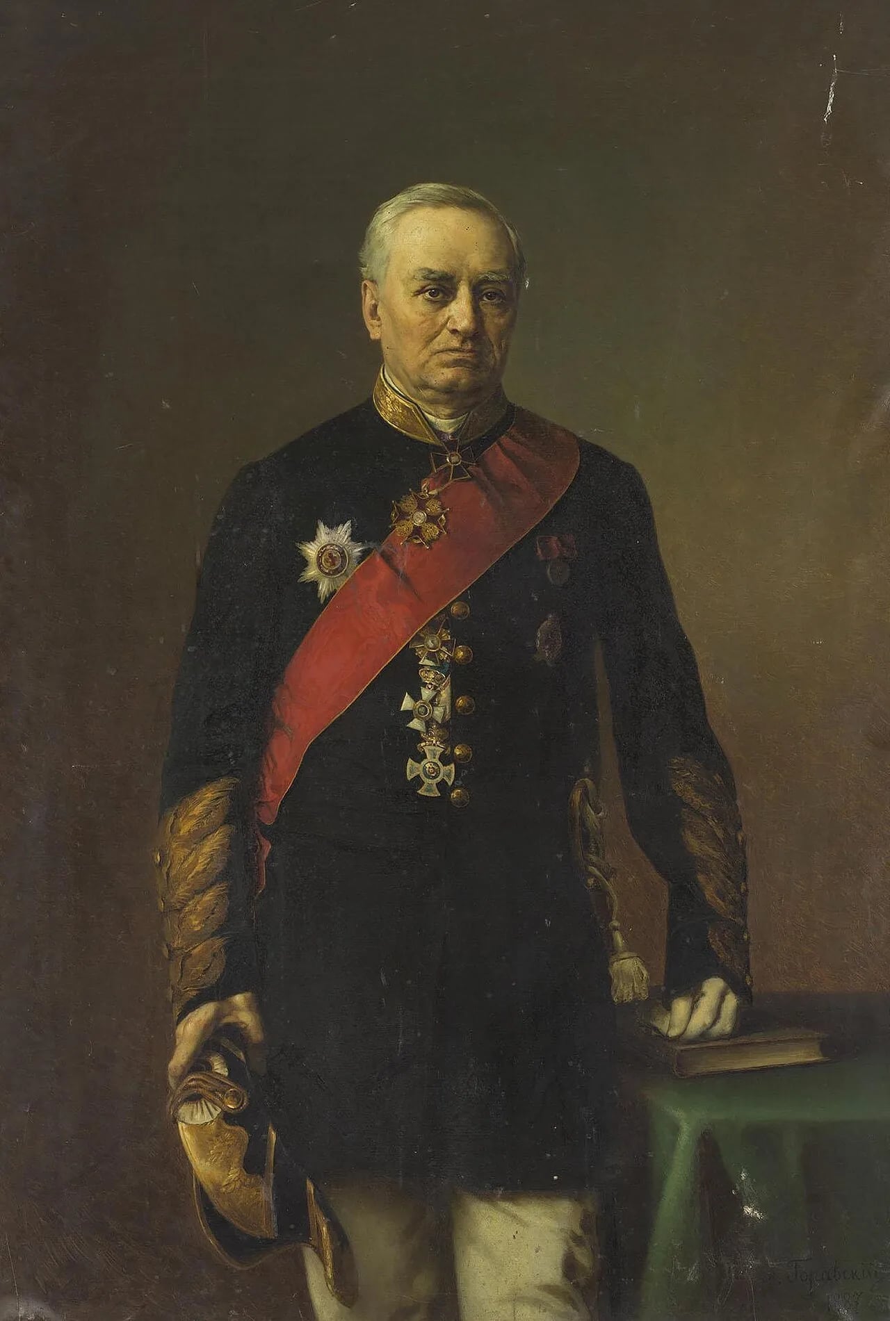 Portrait of Iwan Iljitsch Glasunow (1826–1889) – memorial page