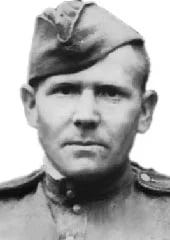 Porträt von Wassili Alexejewitsch Jegorow (1919–1964) – Gedenkseite