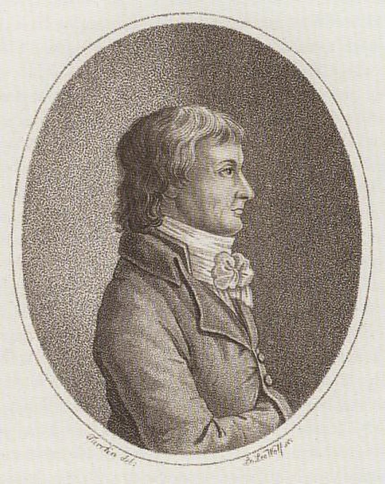 Porträt von Friedrich Wilhelm von Schütz (1758–1834) – Gedenkseite