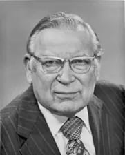 Portrait of Roman Hruska (1904–1999) – memorial page