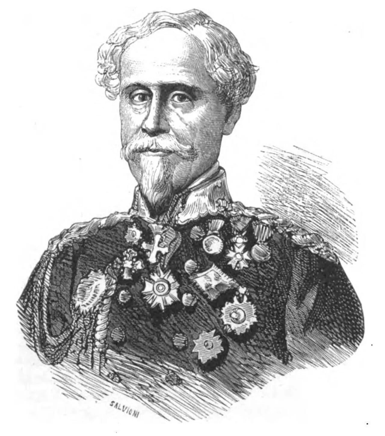 Portrait of Paolo Solaroli, 1st Marquess of Briona (1796–1878) – memorial page