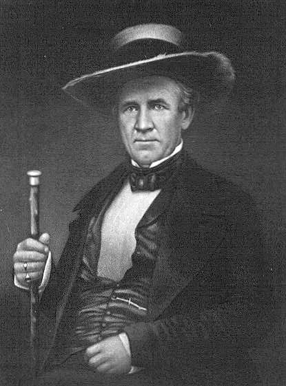 Porträt von Sam Houston (1793–1863) – Gedenkseite
