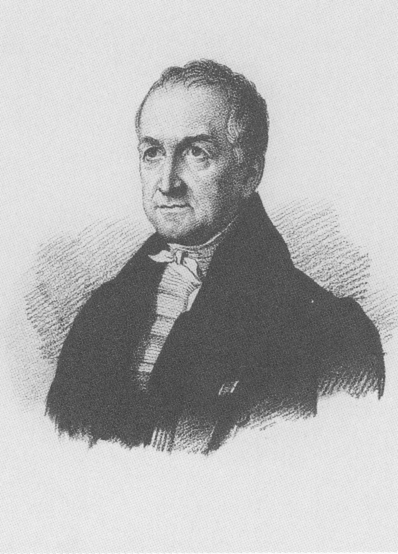 Porträt von Christian Gottlob Großmann (1783–1857) – Gedenkseite