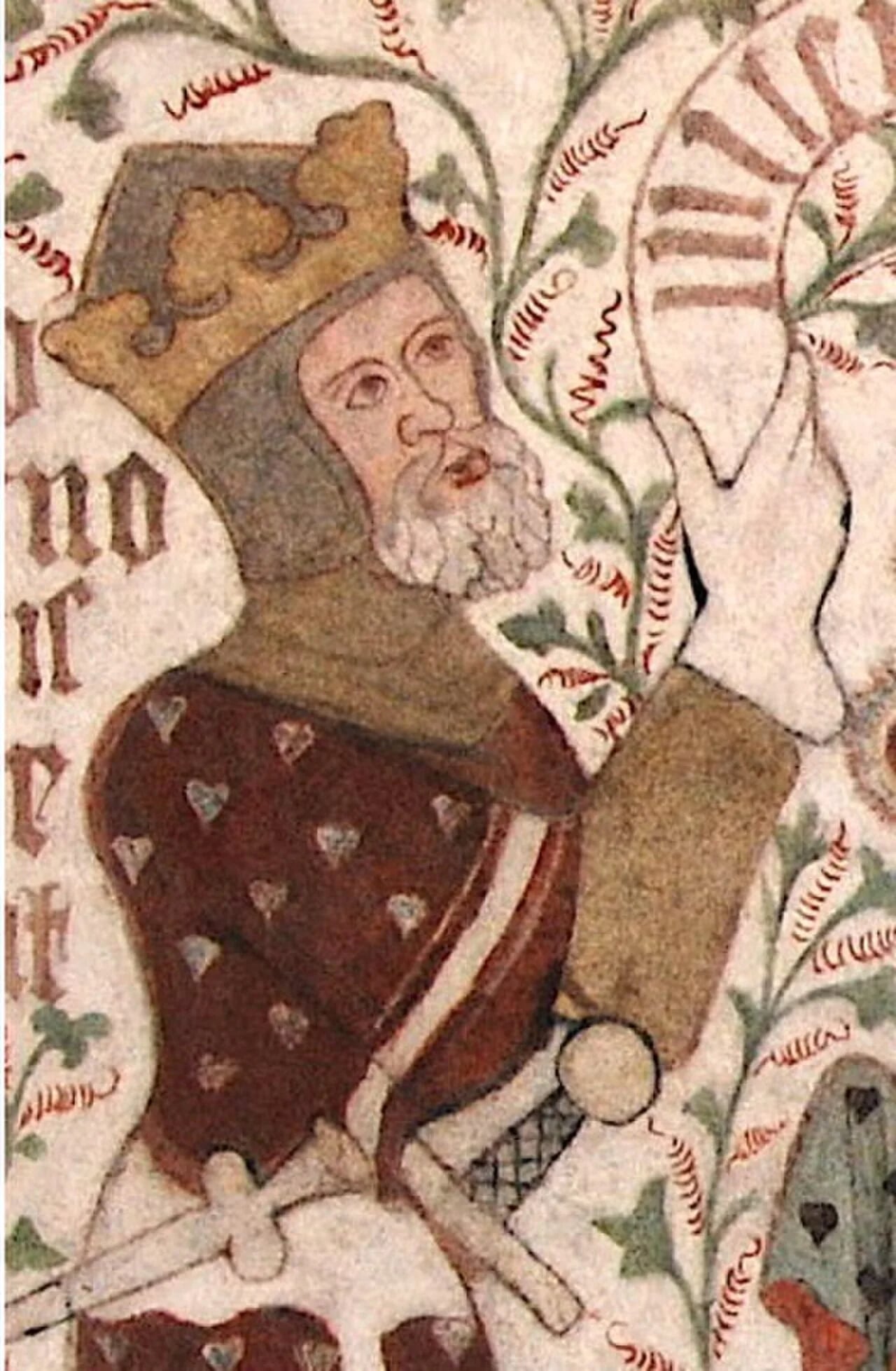 Porträt von Waldemar IV. (1320–1375) – Gedenkseite