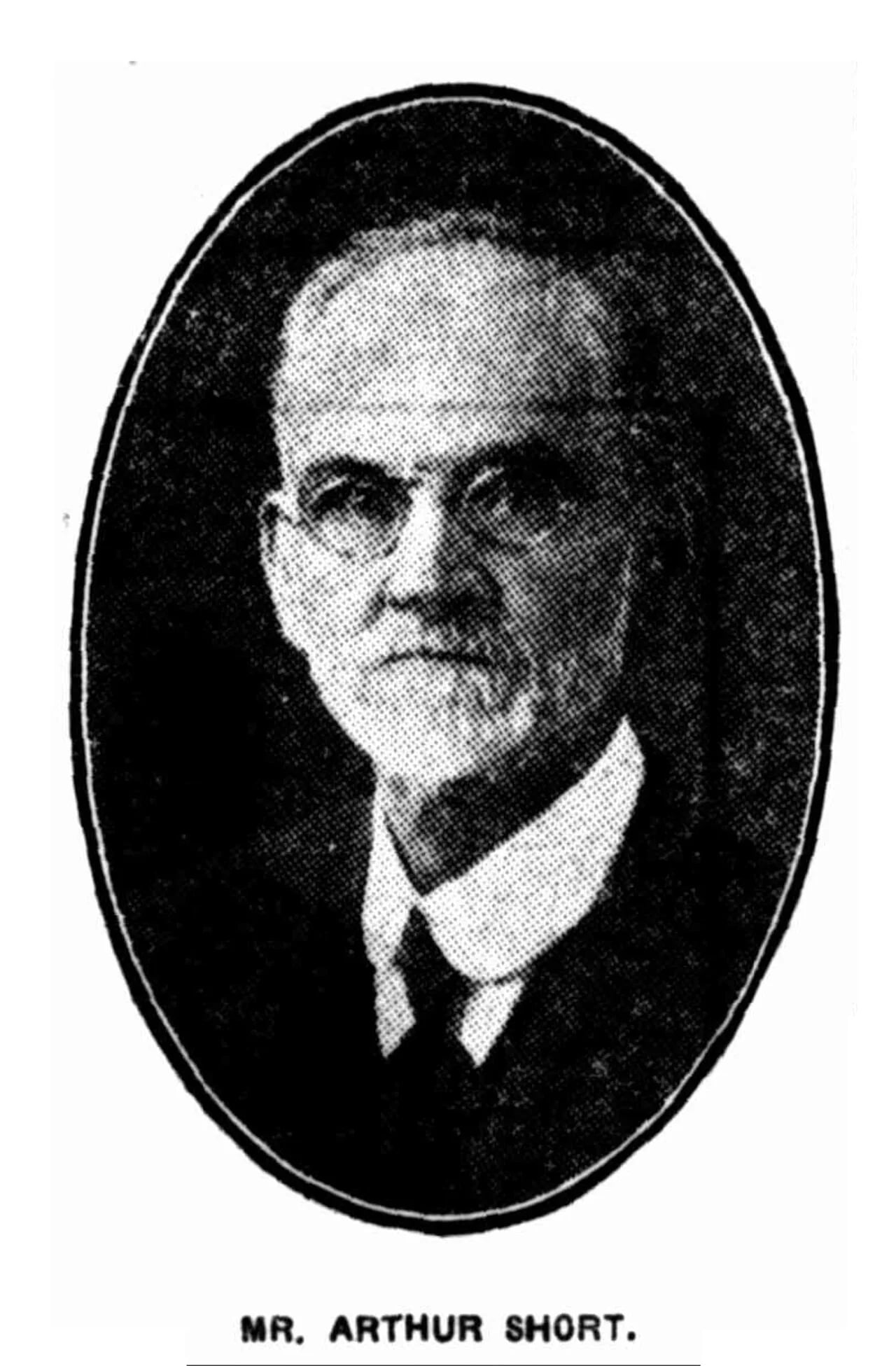 Portrait of Arthur Short (1851–1933) – memorial page