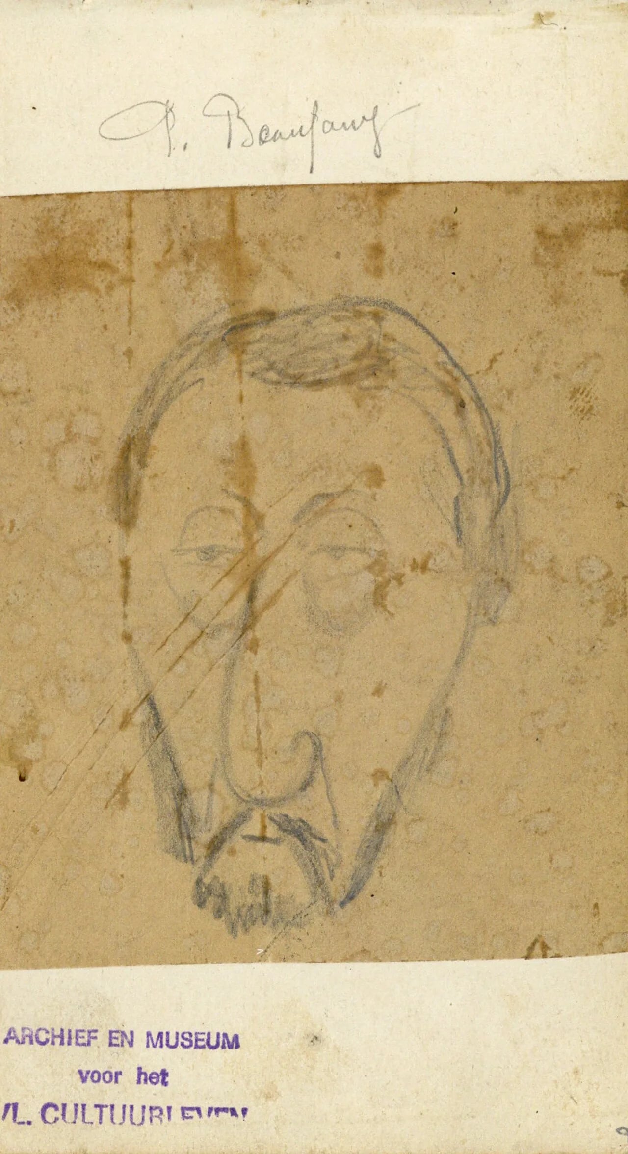 Porträt von Polydore Beaufaux (1829–1905) – Gedenkseite