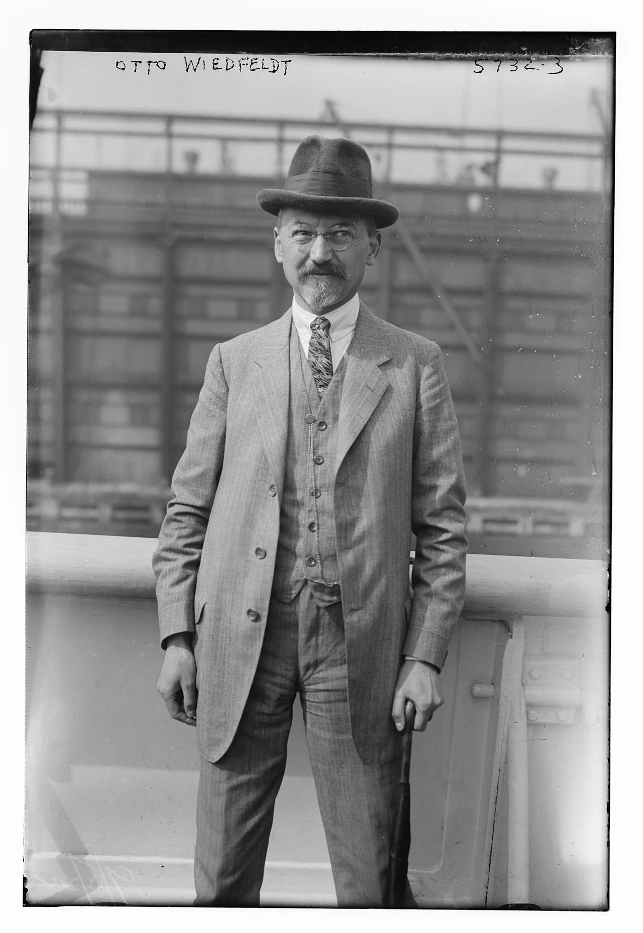 Portrait of Otto Wiedfeldt (1871–1926) – memorial page