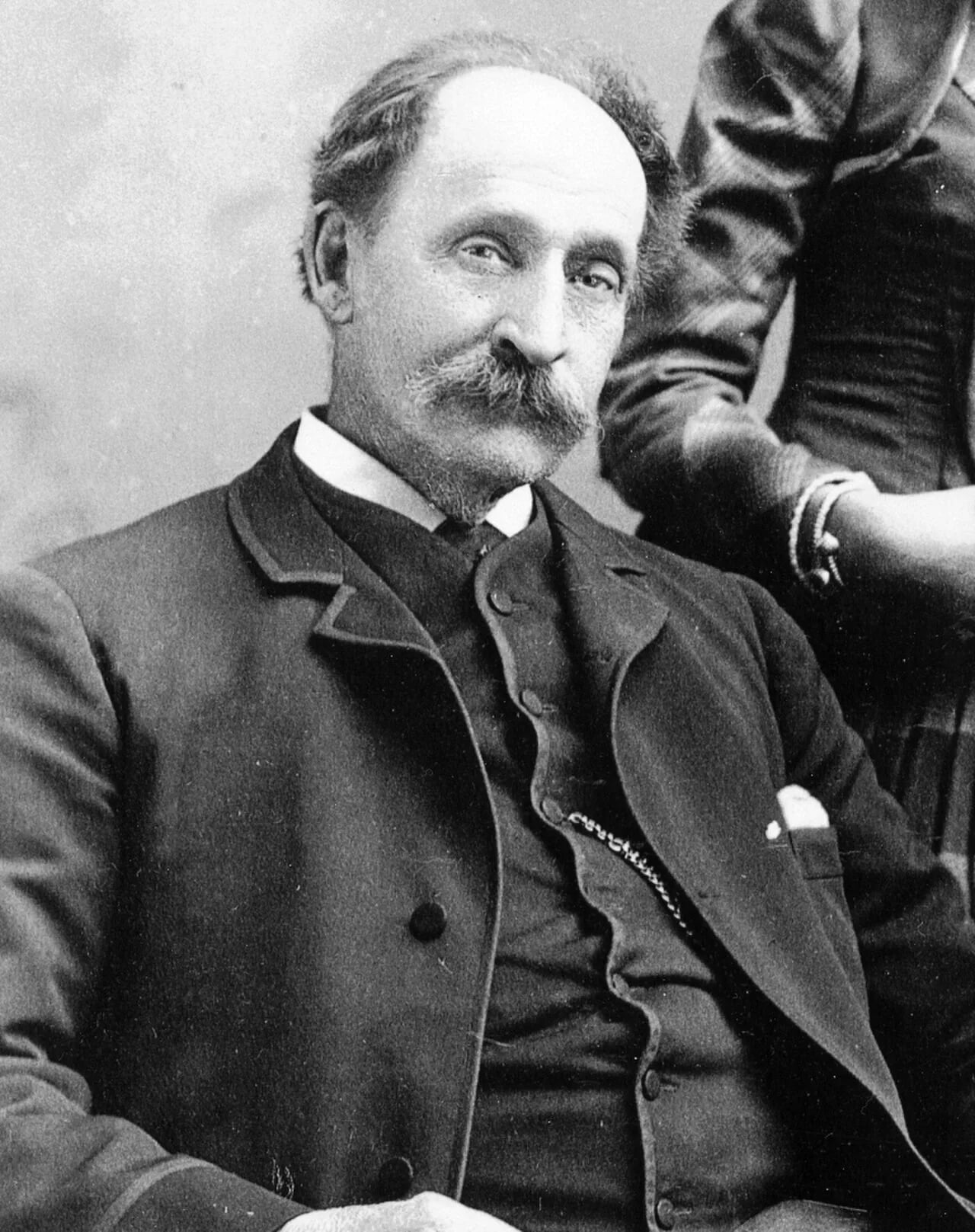 Portrait of David Dunnels White (1844–1924) – memorial page