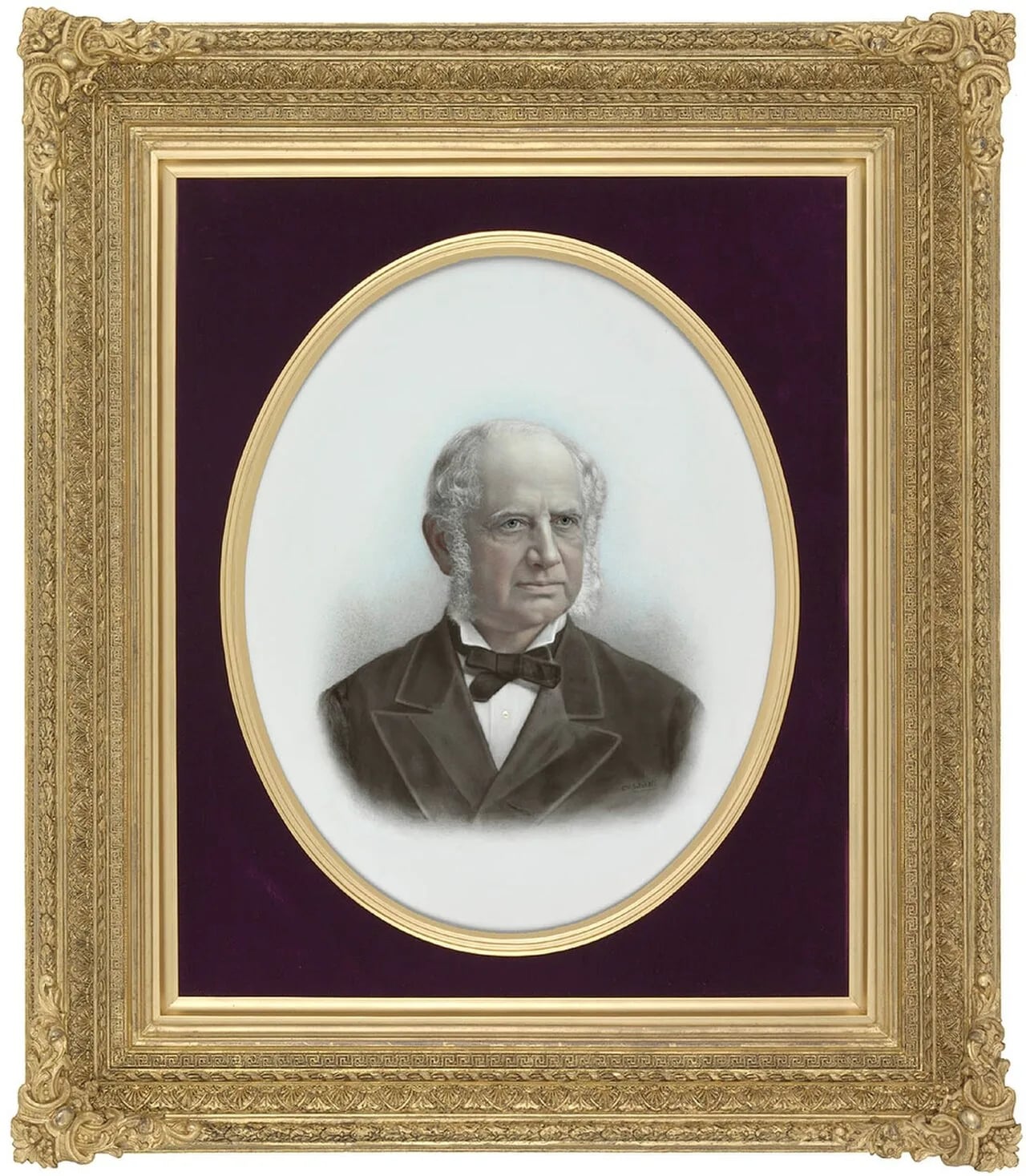 Porträt von Edward Knox (1819–1901) – Gedenkseite