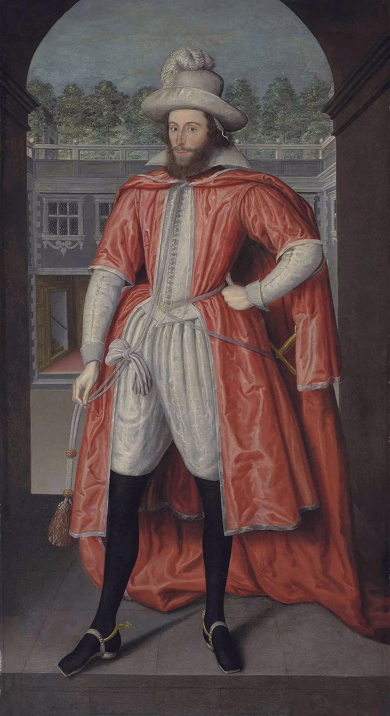 Portrait of Sir William Pope, 1st Earl of Downe (1573–1631) – memorial page