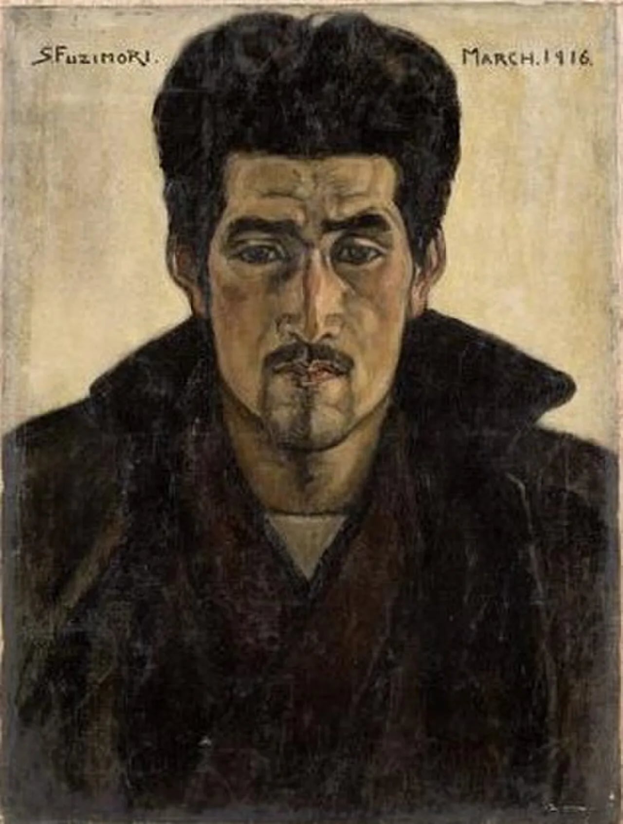 Porträt von Fujimori Shizuo (1891–1943) – Gedenkseite