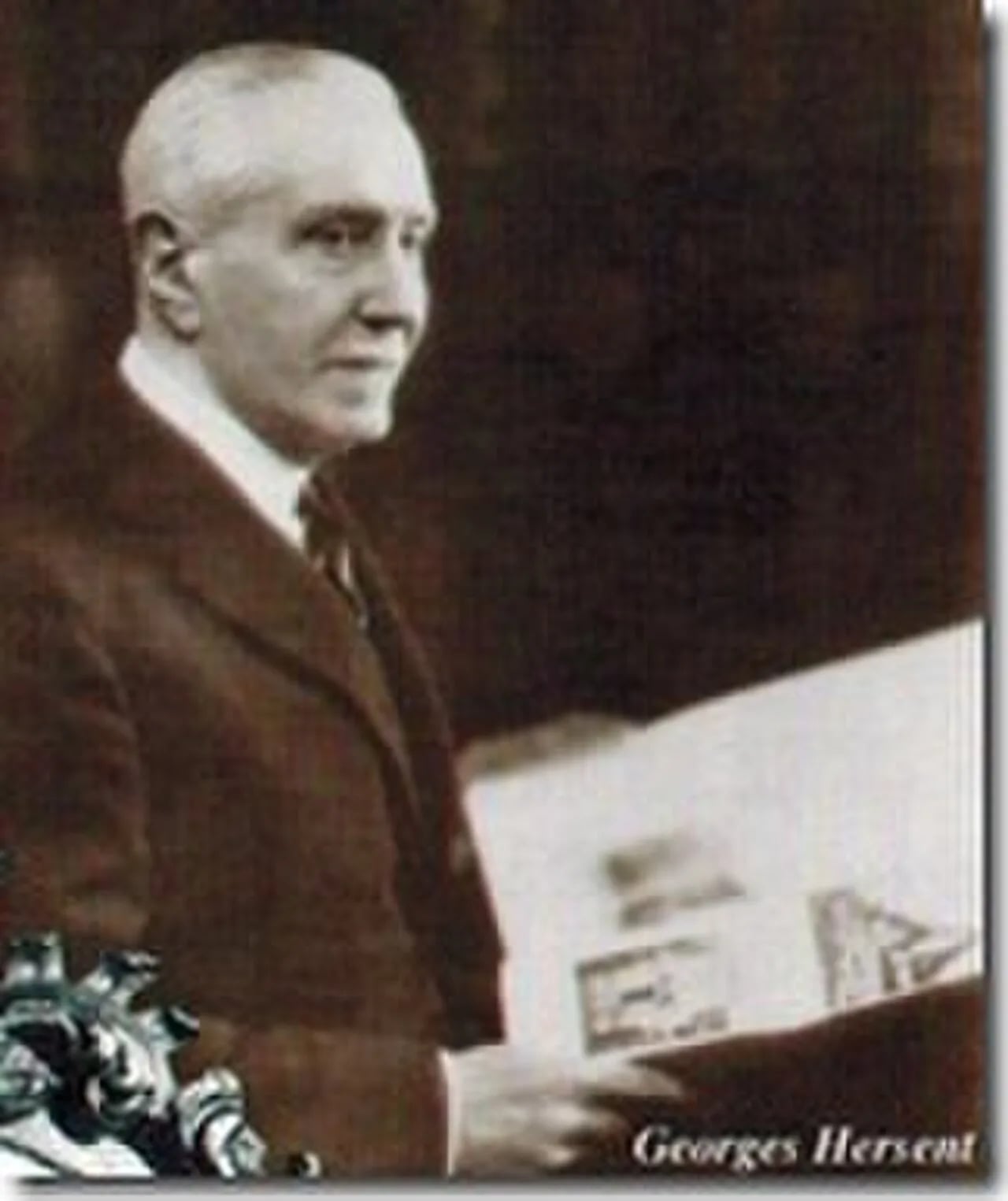 Porträt von Georges Hersent (1865–1950) – Gedenkseite