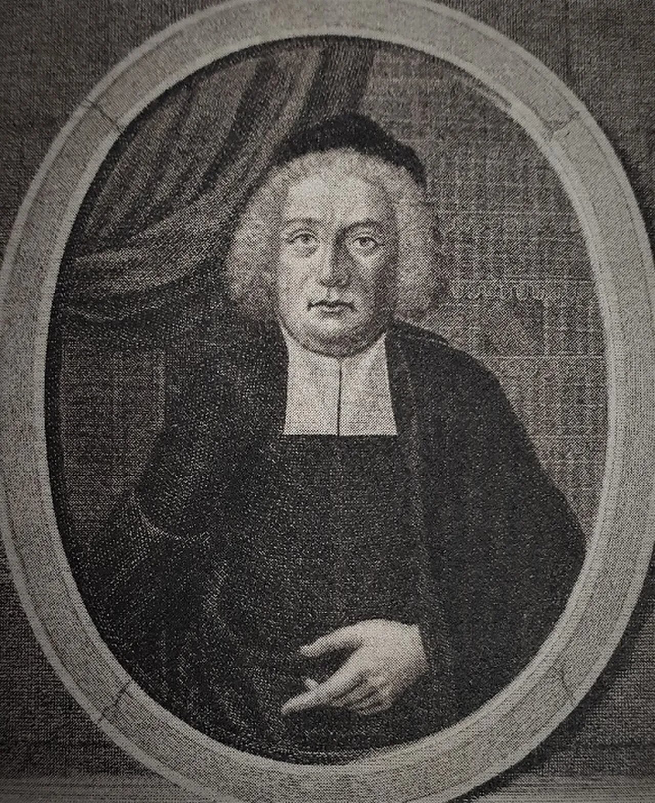 Porträt von Christoph Nicolaus Voigt (1678–1732) – Gedenkseite