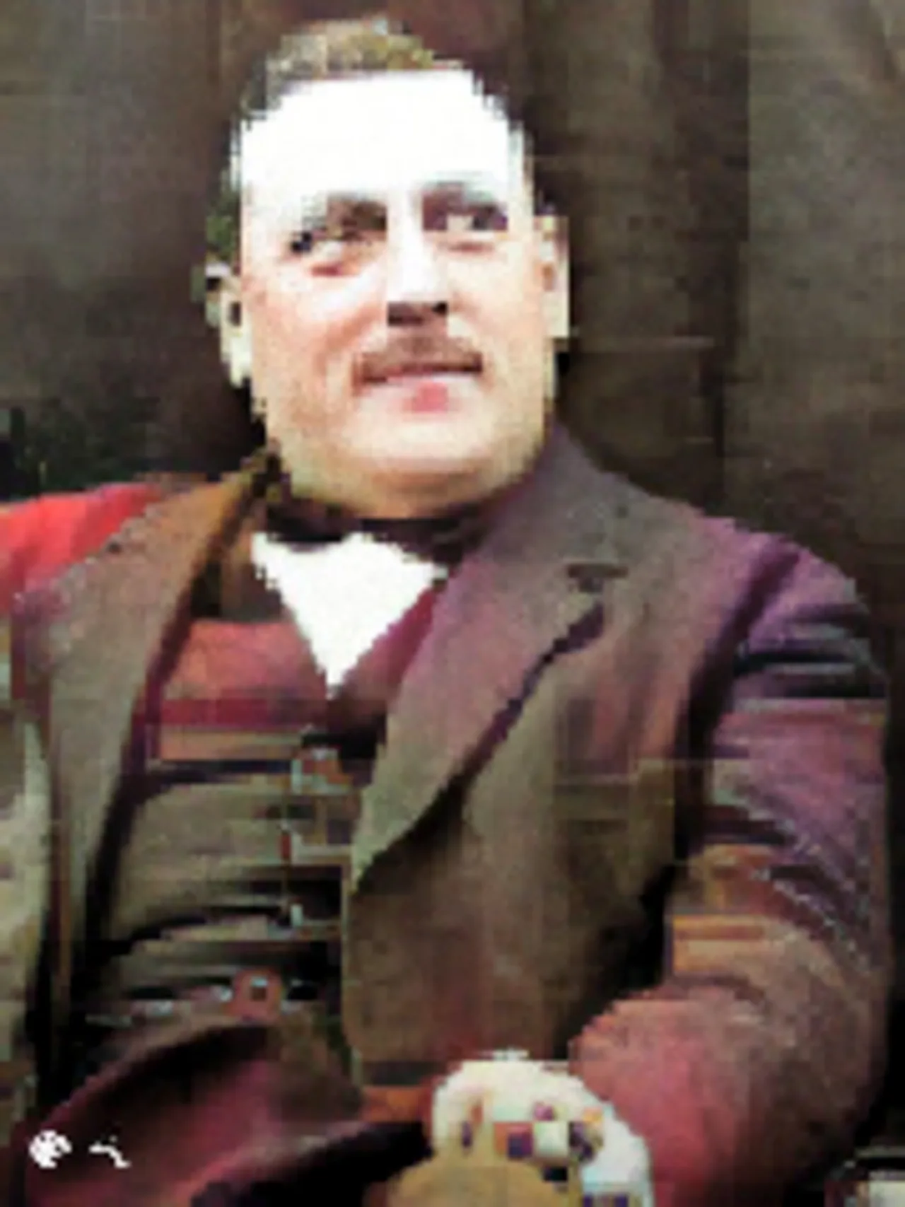 Porträt von Josep Vergés i Barris (1881–1923) – Gedenkseite