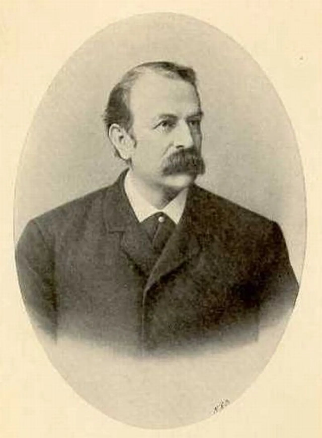 Porträt von Rudolf Berlin (1833–1897) – Gedenkseite