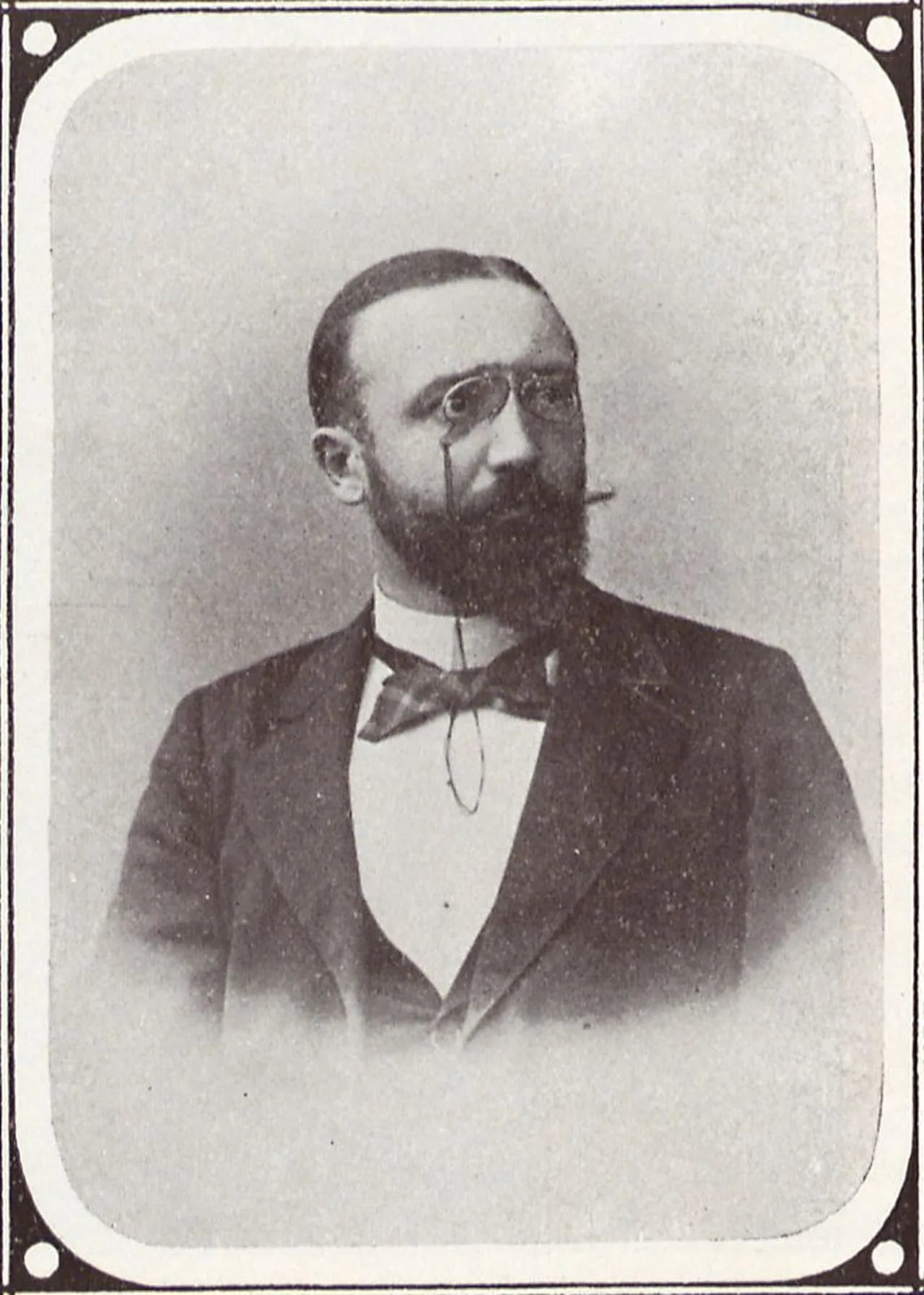 Porträt von Rudolph Wilde (1857–1910) – Gedenkseite