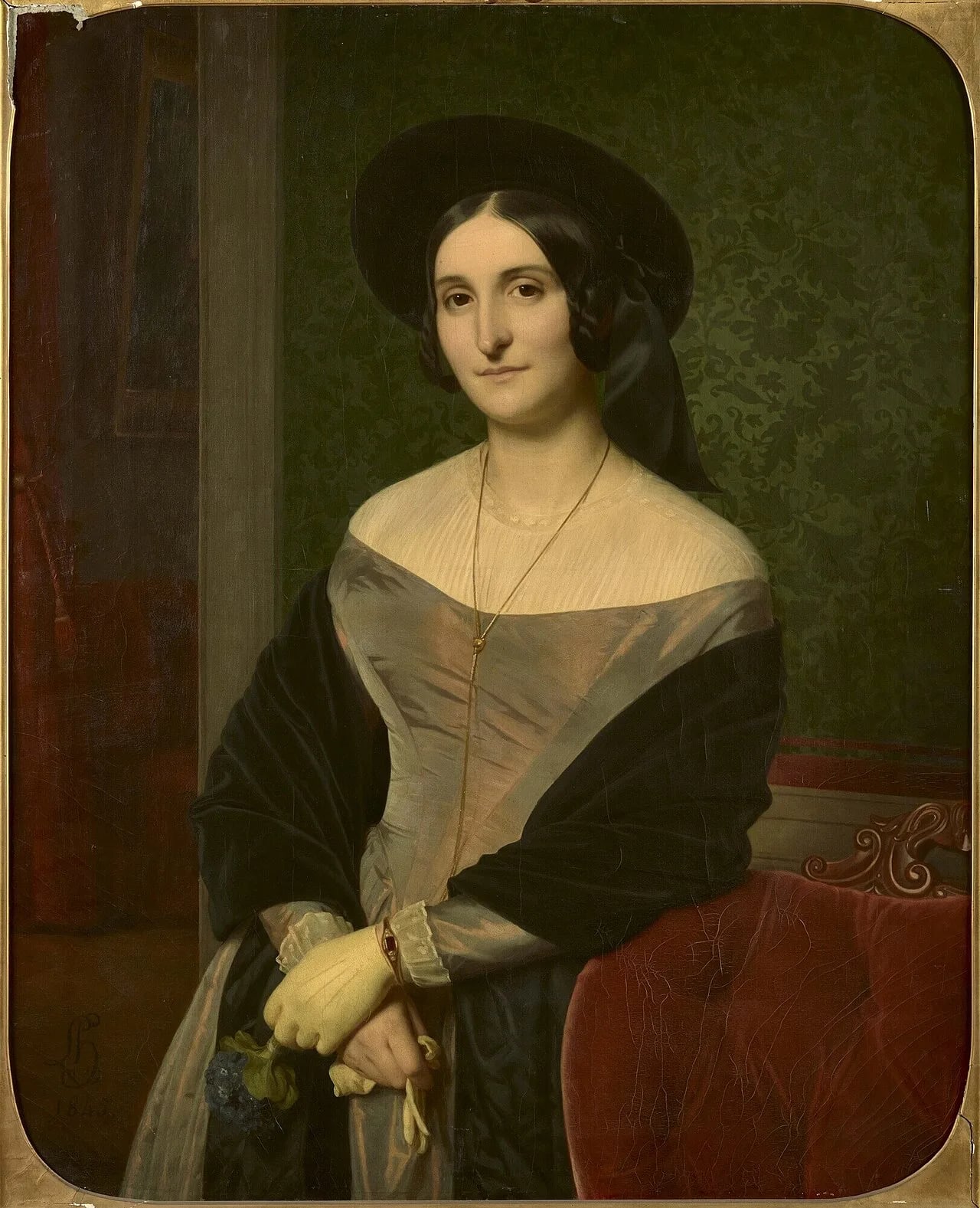 Porträt von Louise Adélaïde Desnos (1807–1878) – Gedenkseite