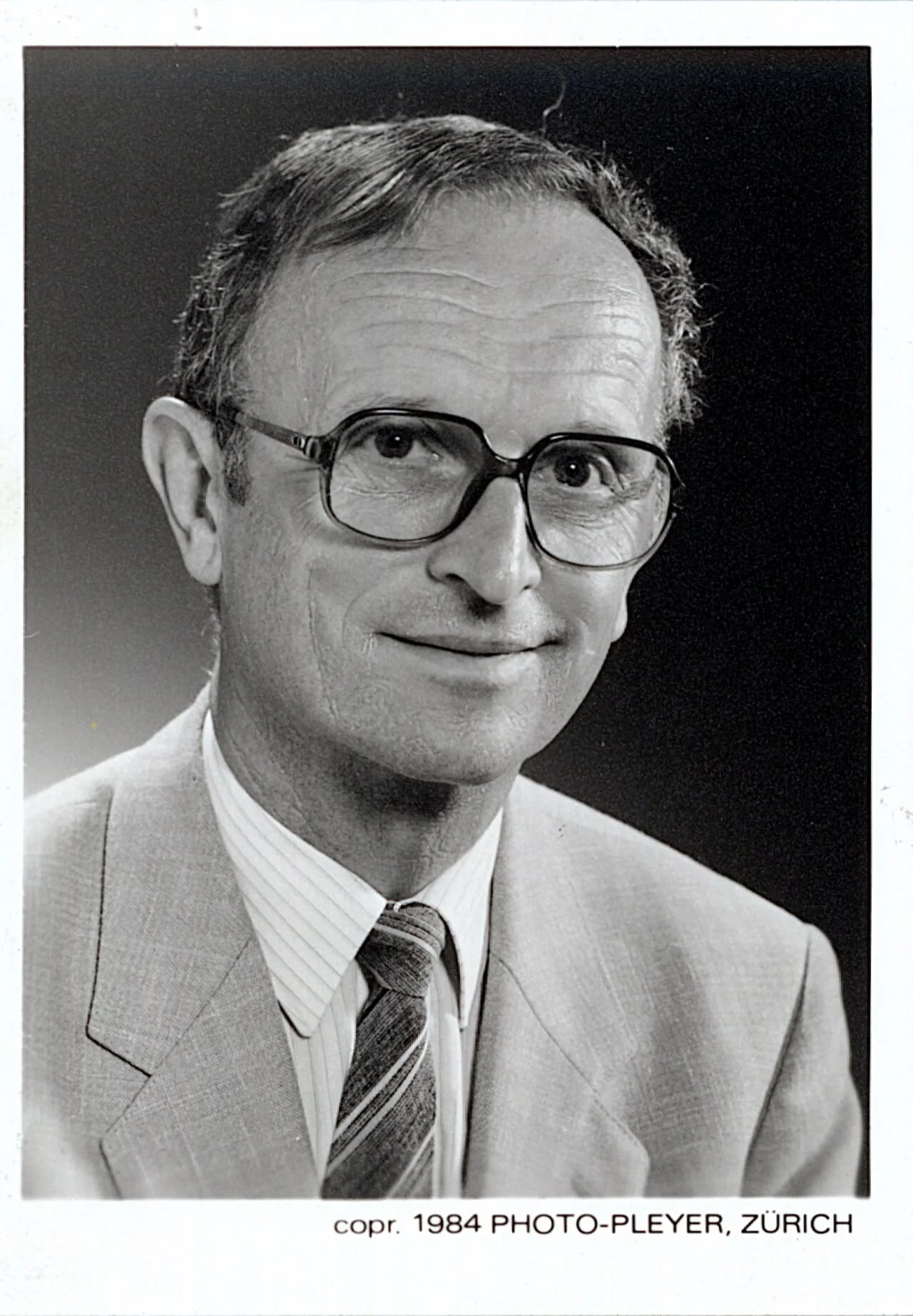 Porträt von Elias Landolt (1926–2013) – Gedenkseite